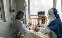 Medics in Ukraine work amid shelling and worsening health crisis