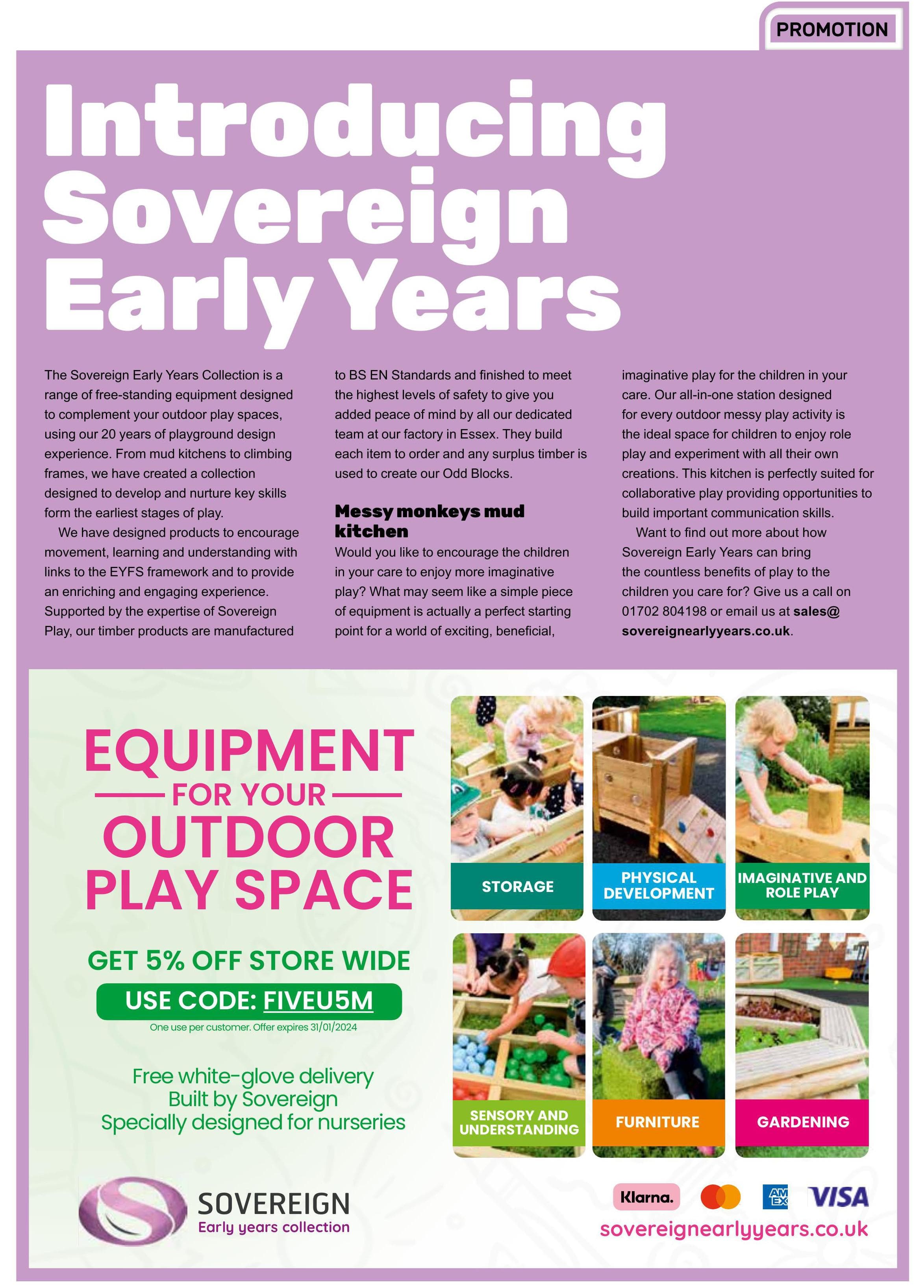 Introducing Sovereign Early Years