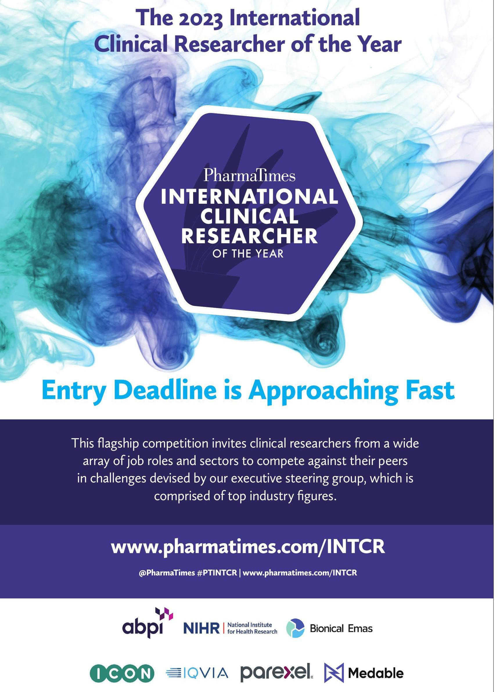 Pharmatimes International Clinical Researcher of the Year