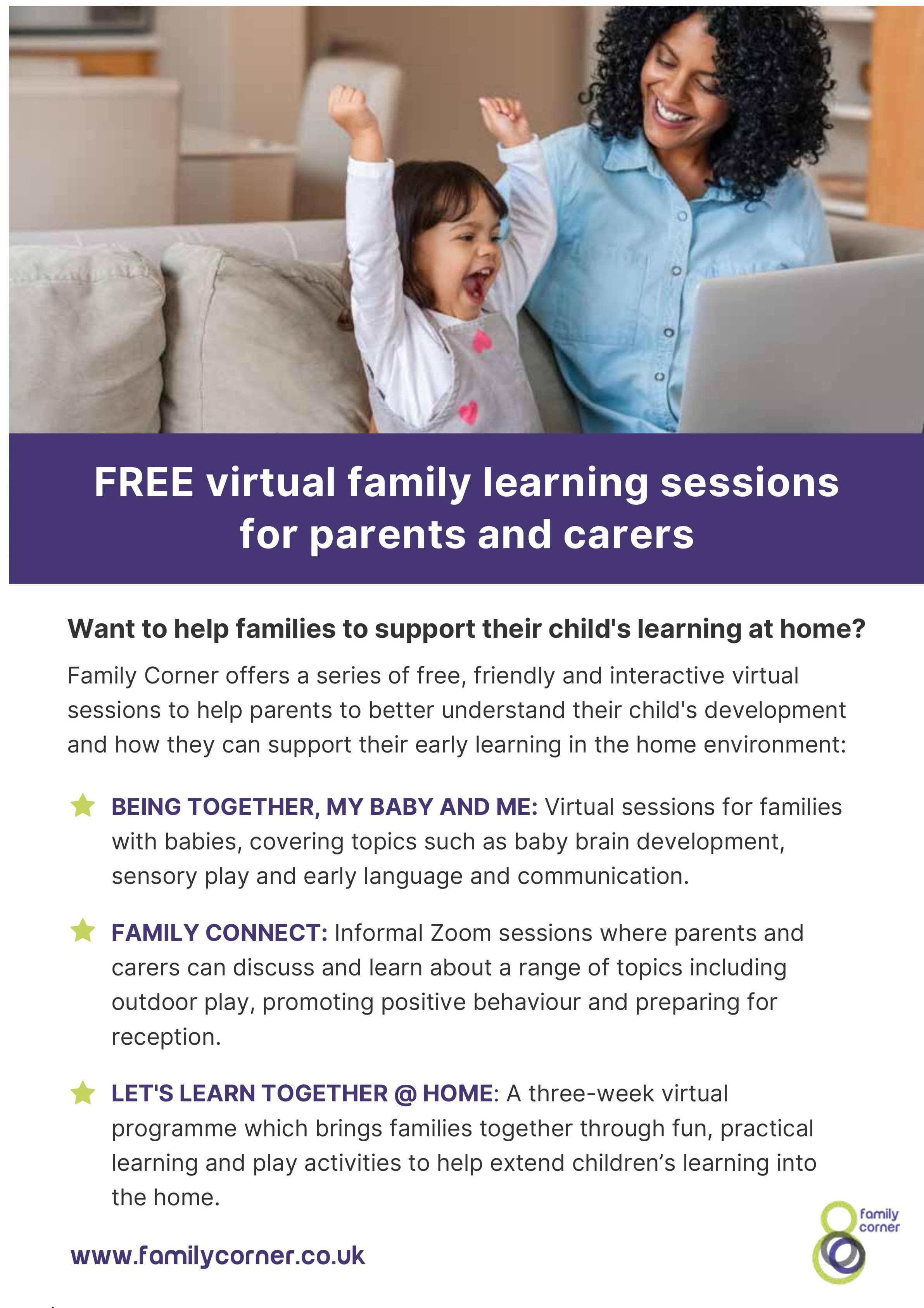 Family learning sessions