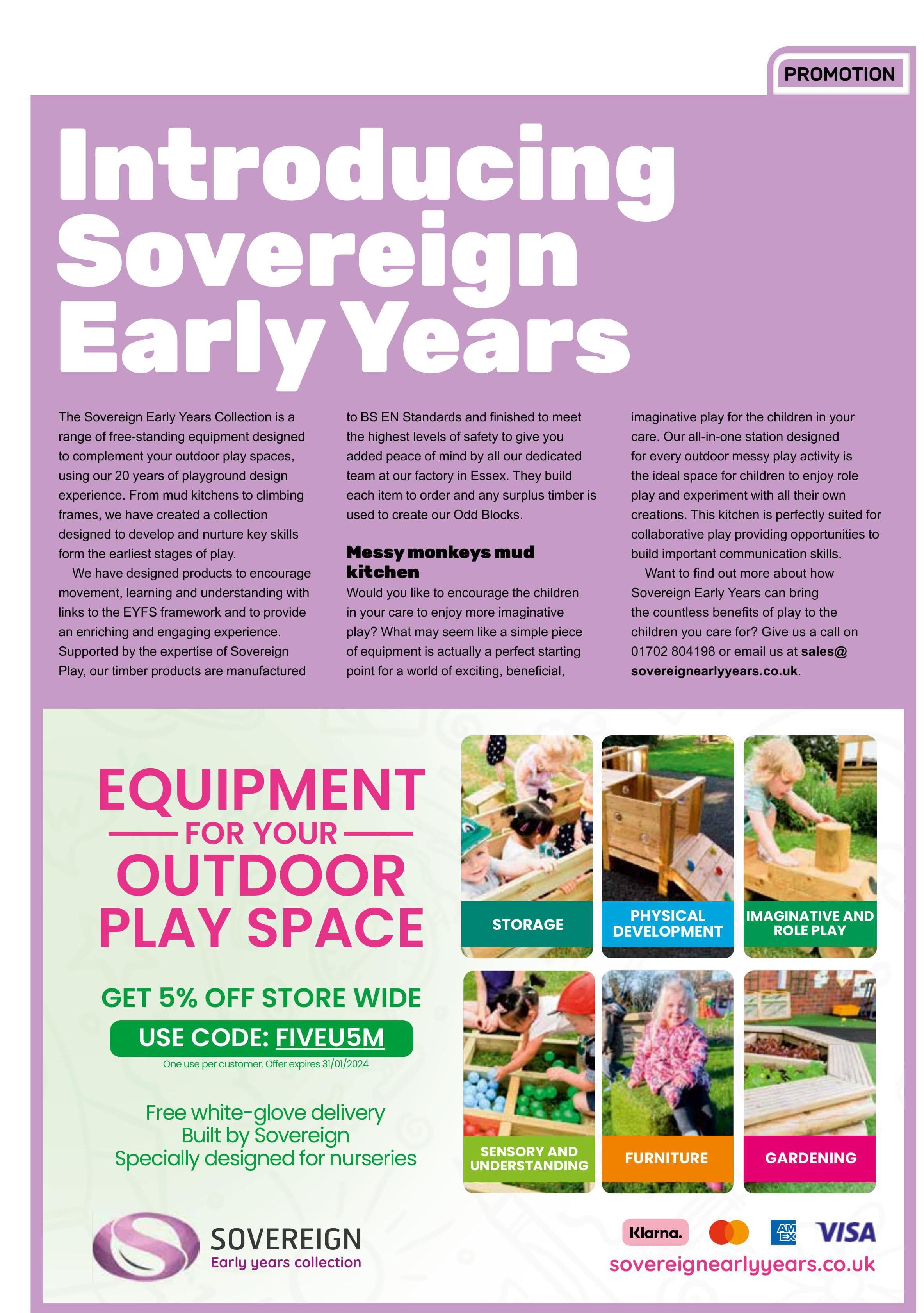 Introducing Sovereign Early Years