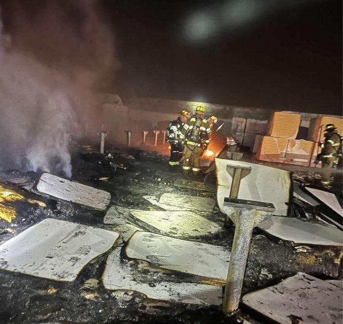 QTS New Jersey data center roof catches fire