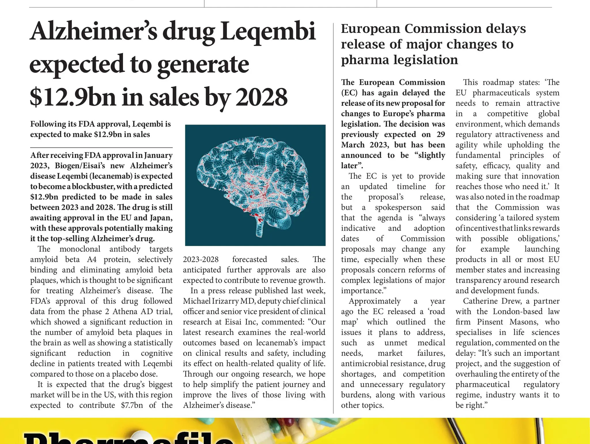 European Commission delays release of major changes to pharma legislation
