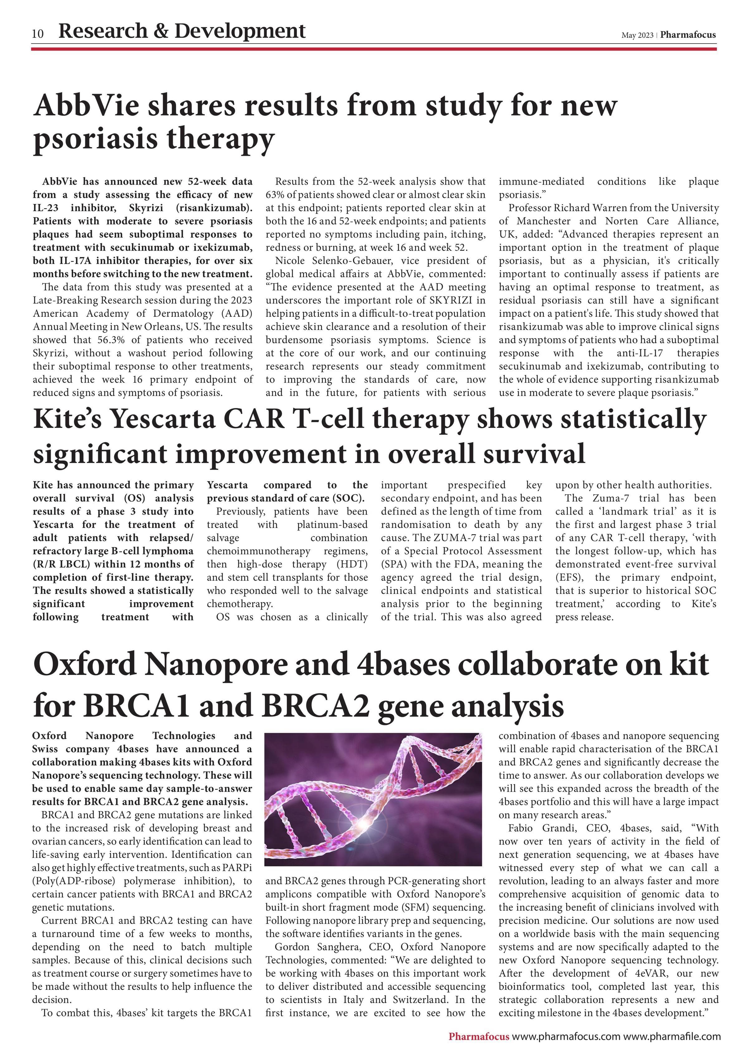 AbbVie shares results from study for new psoriasis therapy