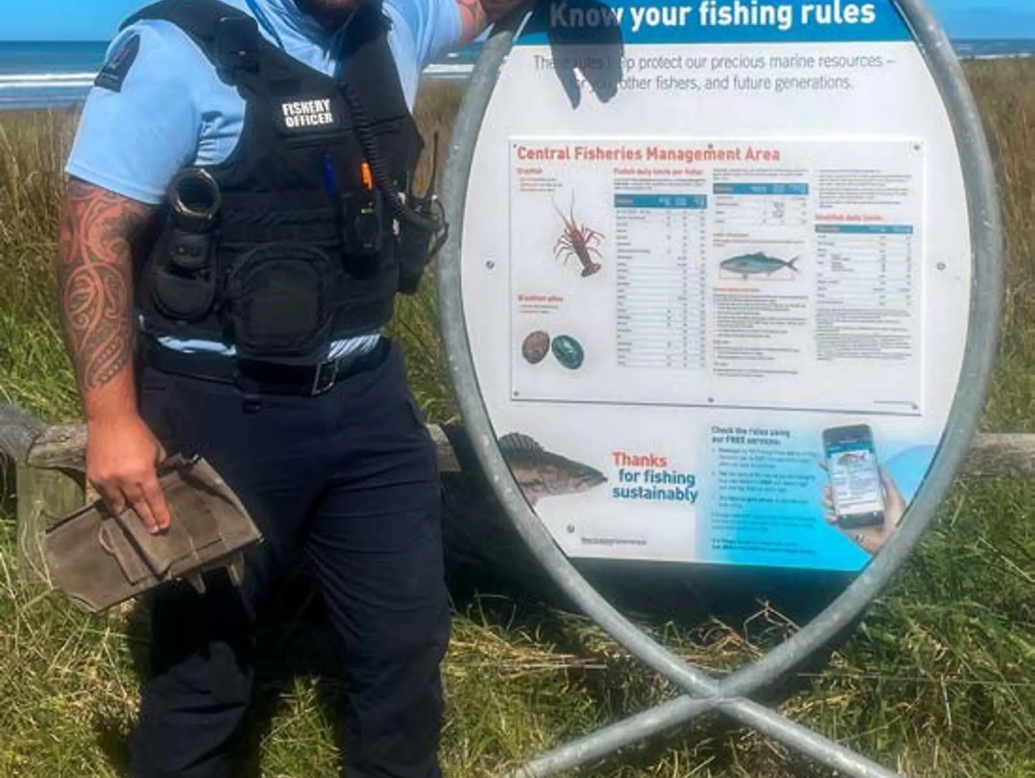Ministry Notebook: COAST WATCH INSPIRED FISHERY OFFICER DEAN RANGI