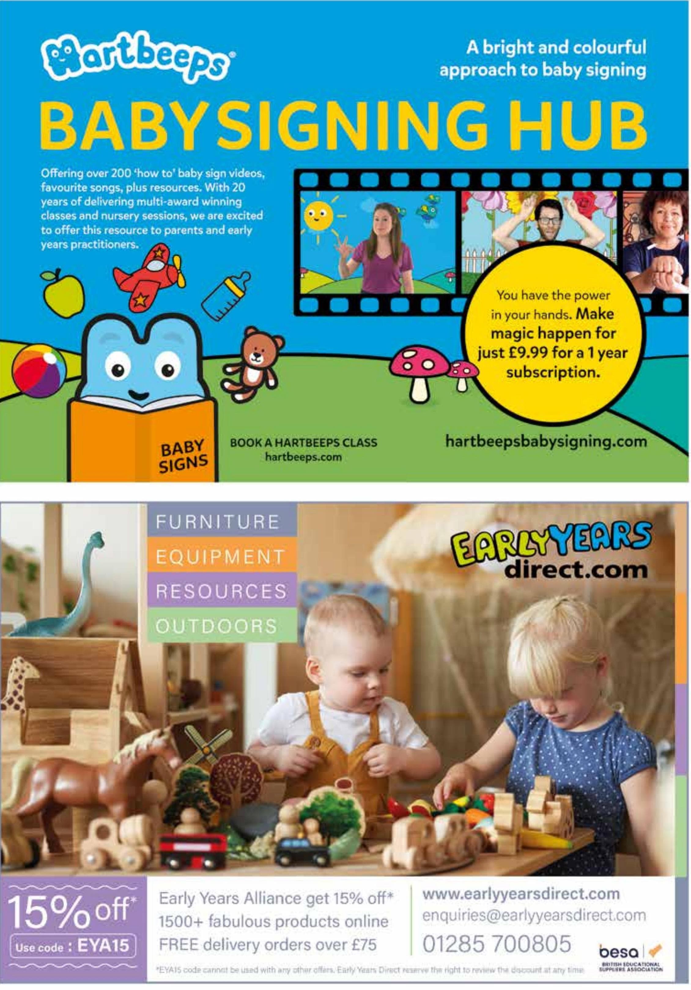 Hartbeeps and Early Years Direct