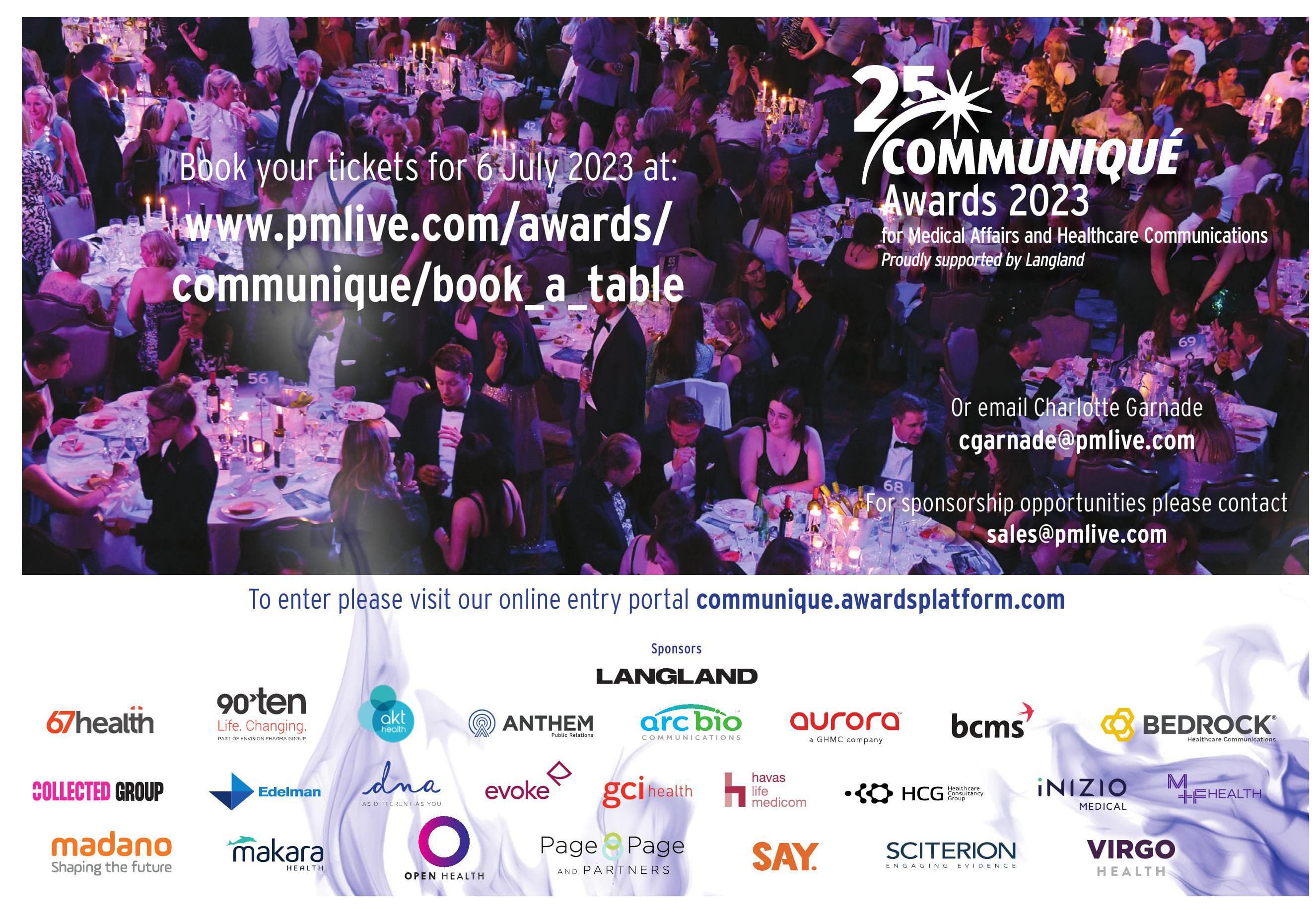 25 COMMUNIQUE Awards 2023