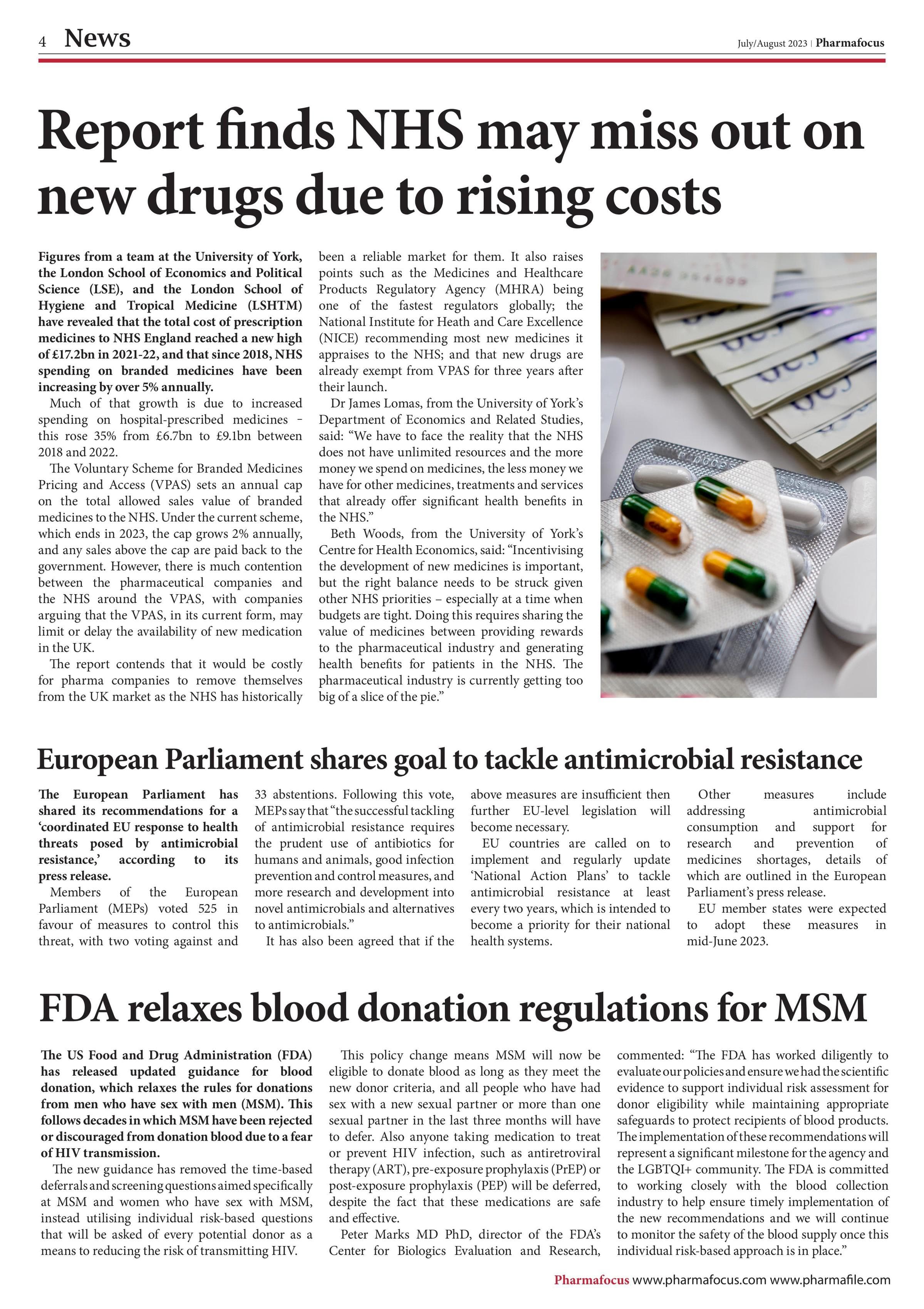 European Parliament shares goal to tackle antimicrobial resistance