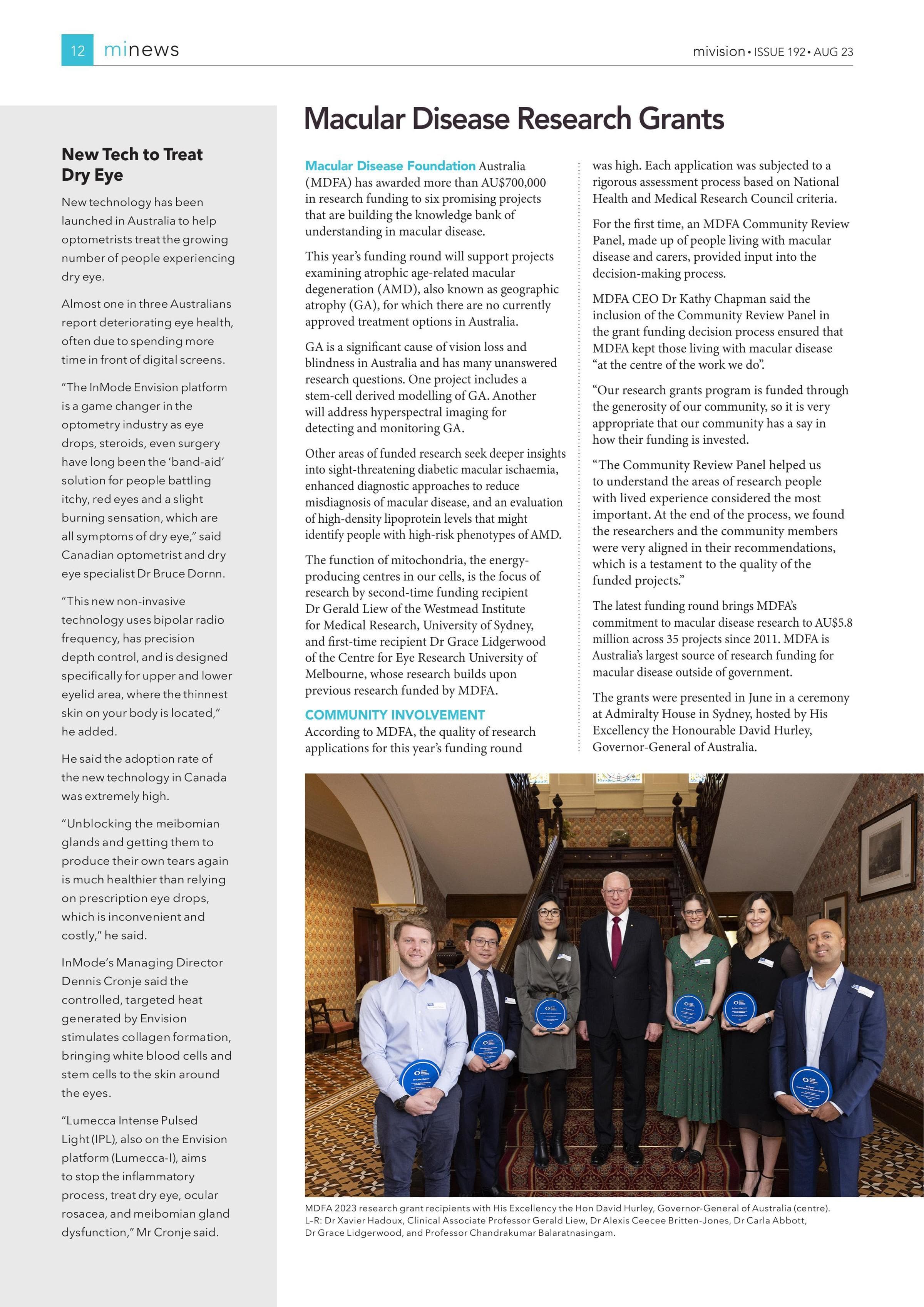 New Tech to Treat Dry Eye