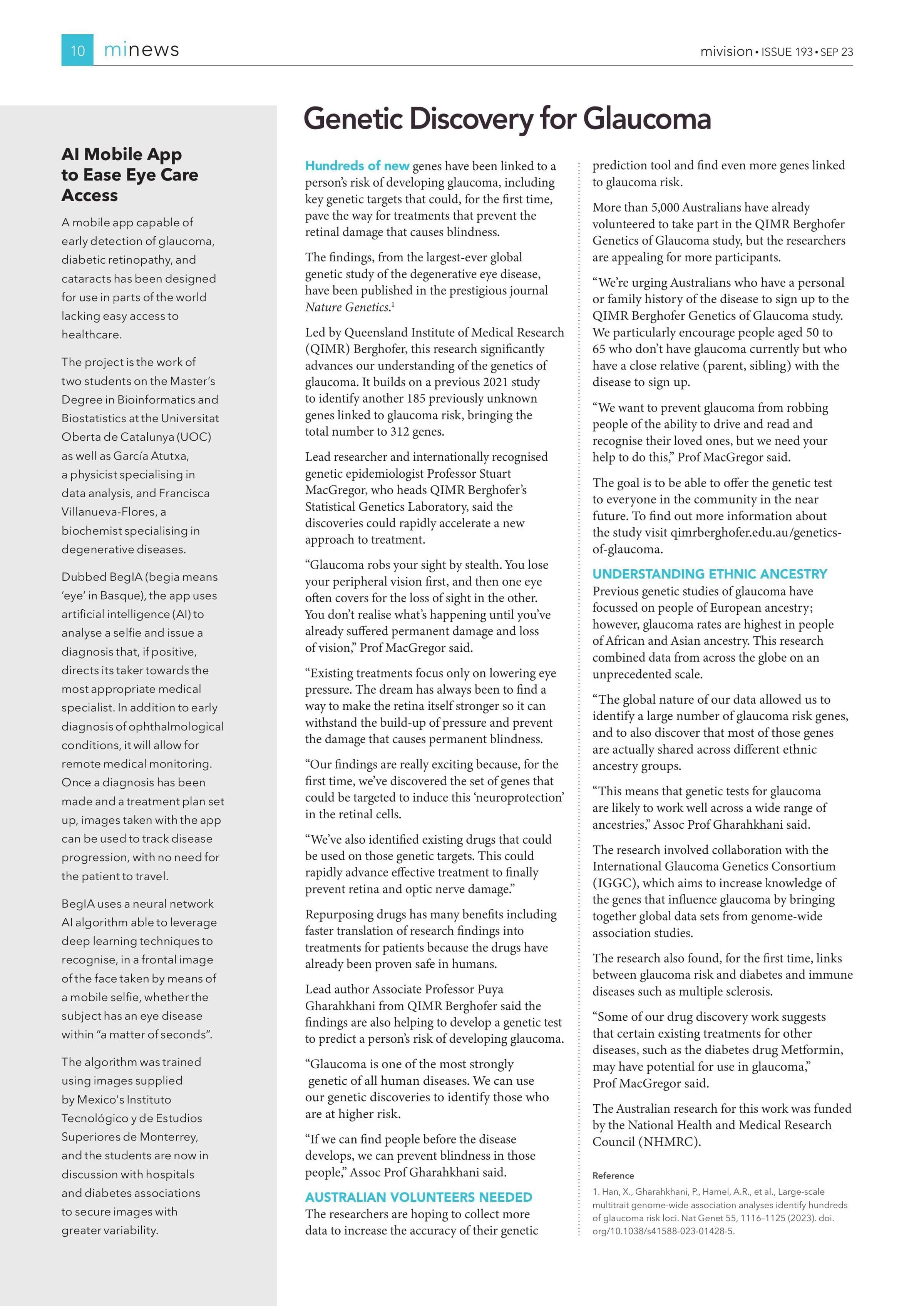 AI Mobile App to Ease Eye Care Access