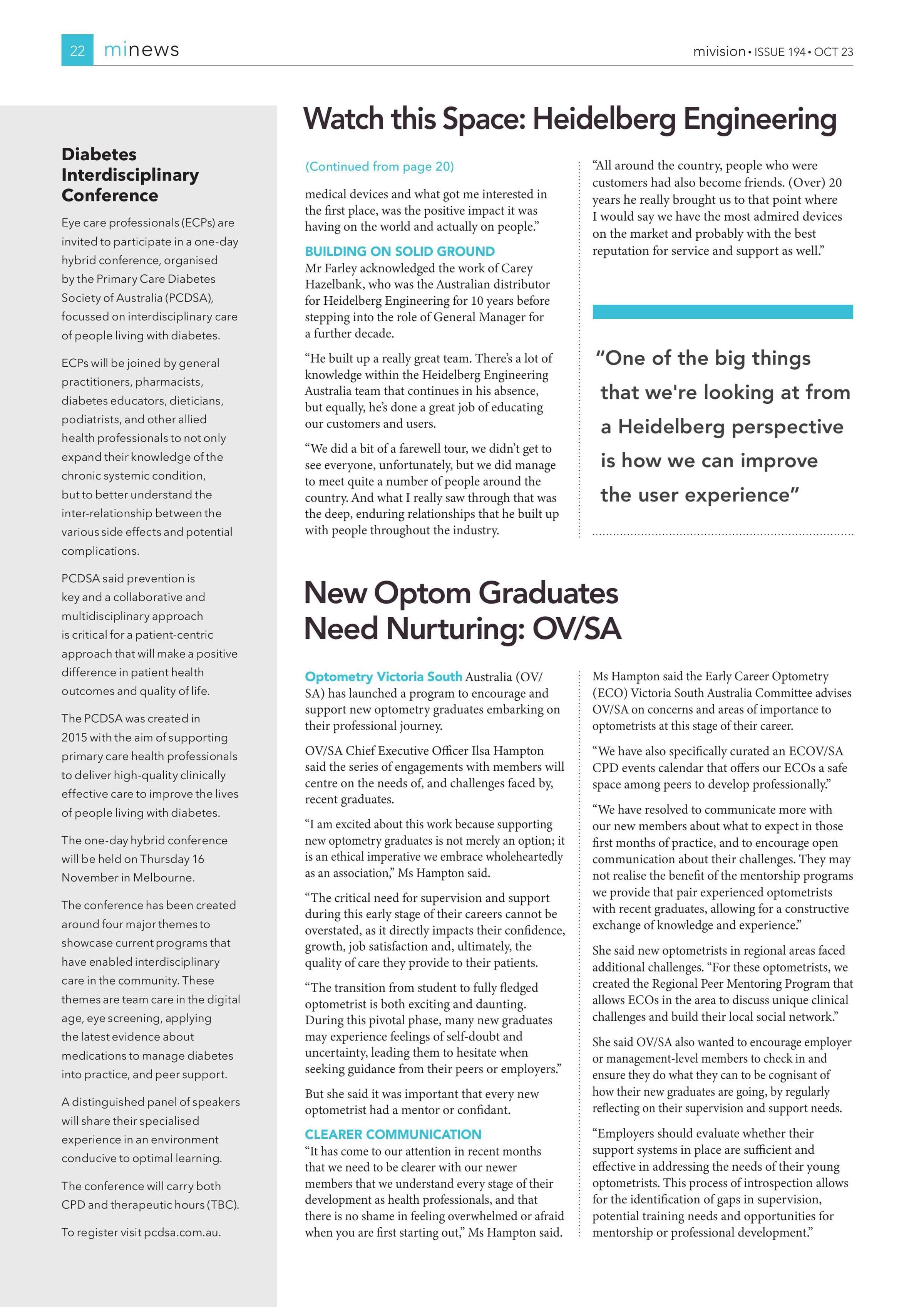 Diabetes Interdisciplinary Conference