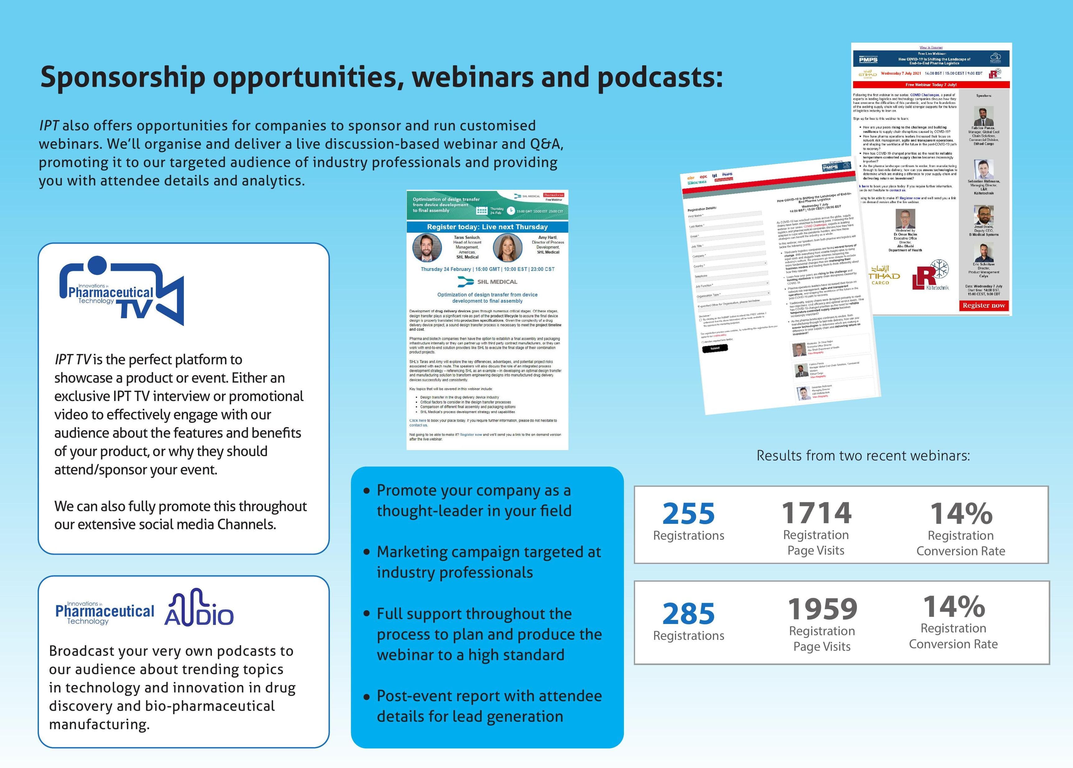 Sponsorship Opportunities