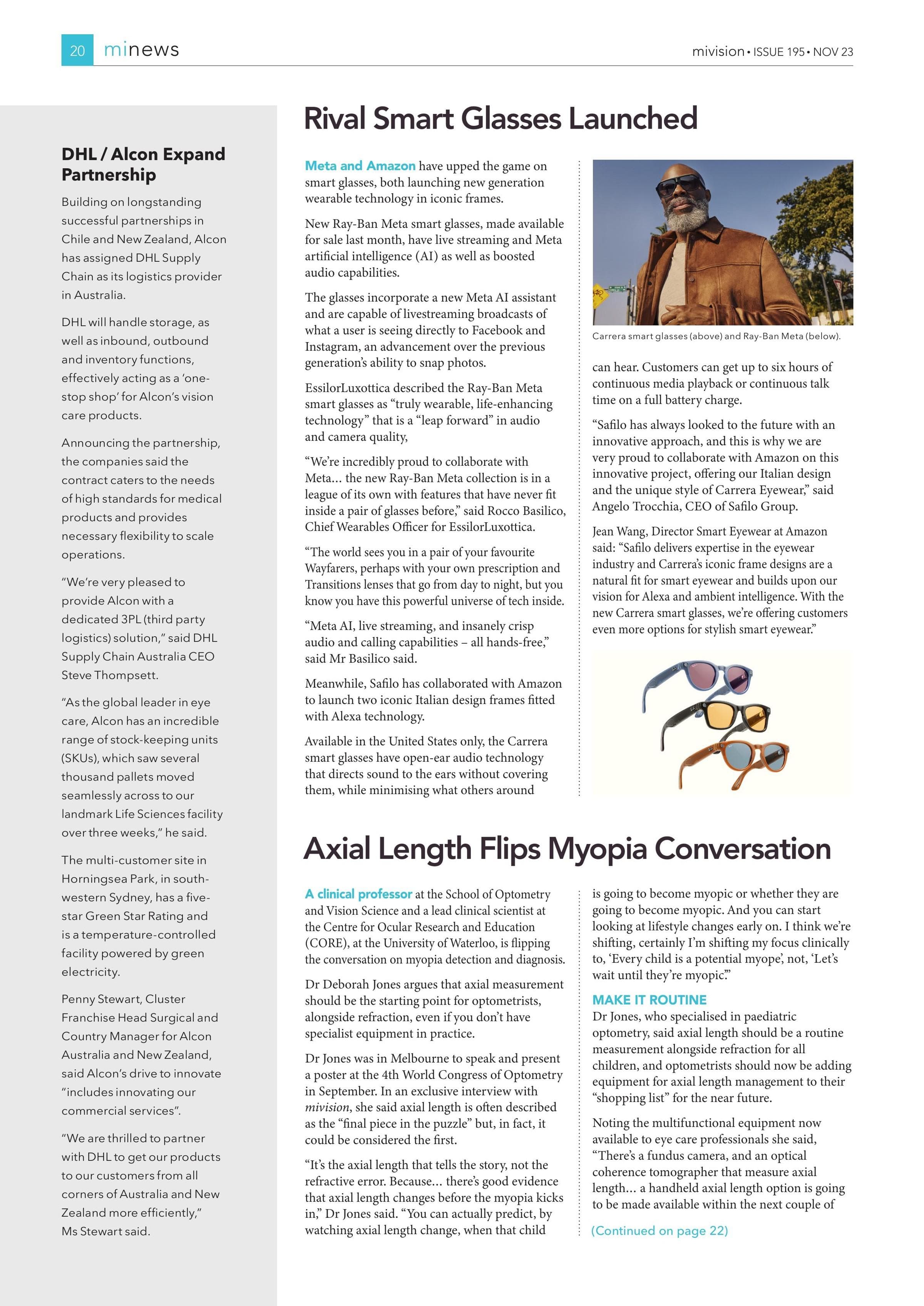 DHL / Alcon Expand Partnership