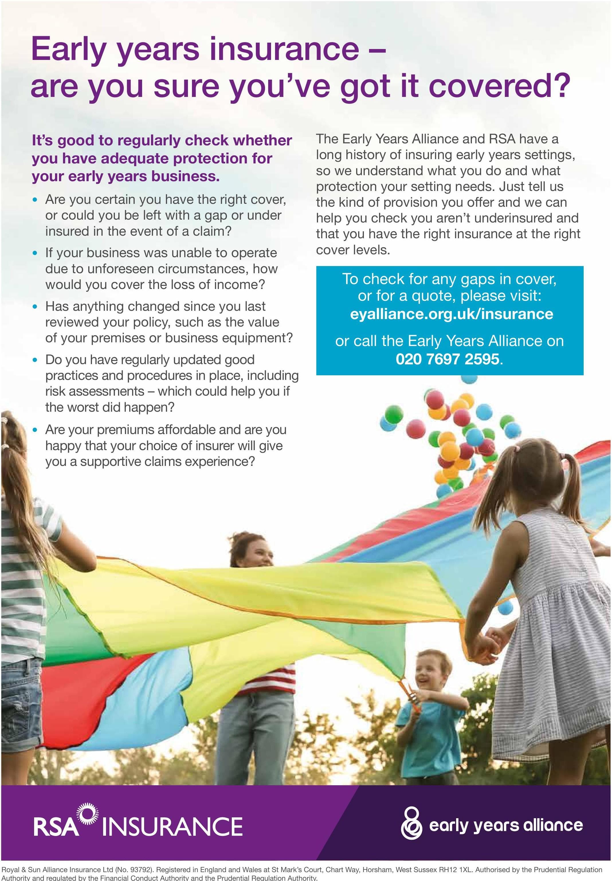 RSA Insurance advert