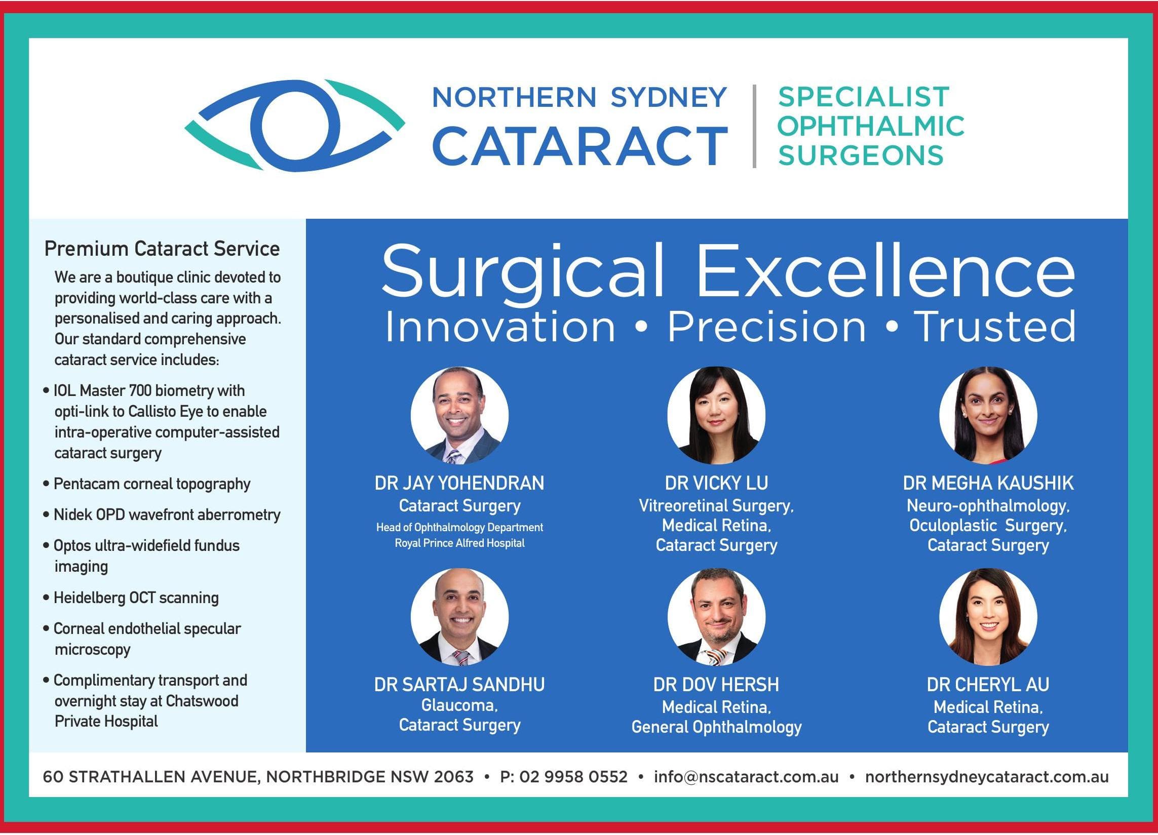 NORTHERN SYDNEY CATARACT