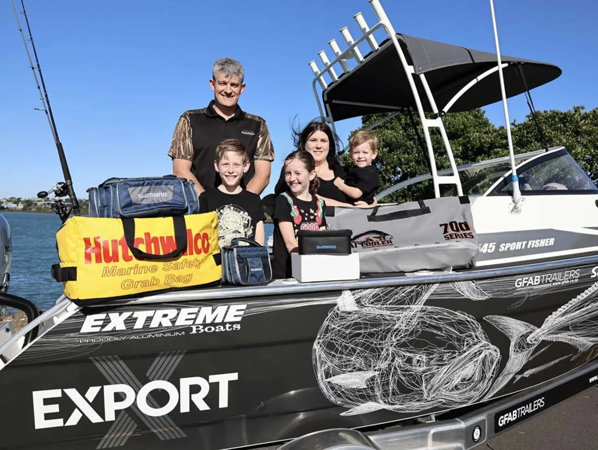 EXPORT PRIZE BOAT PUT TO GOOD USE
