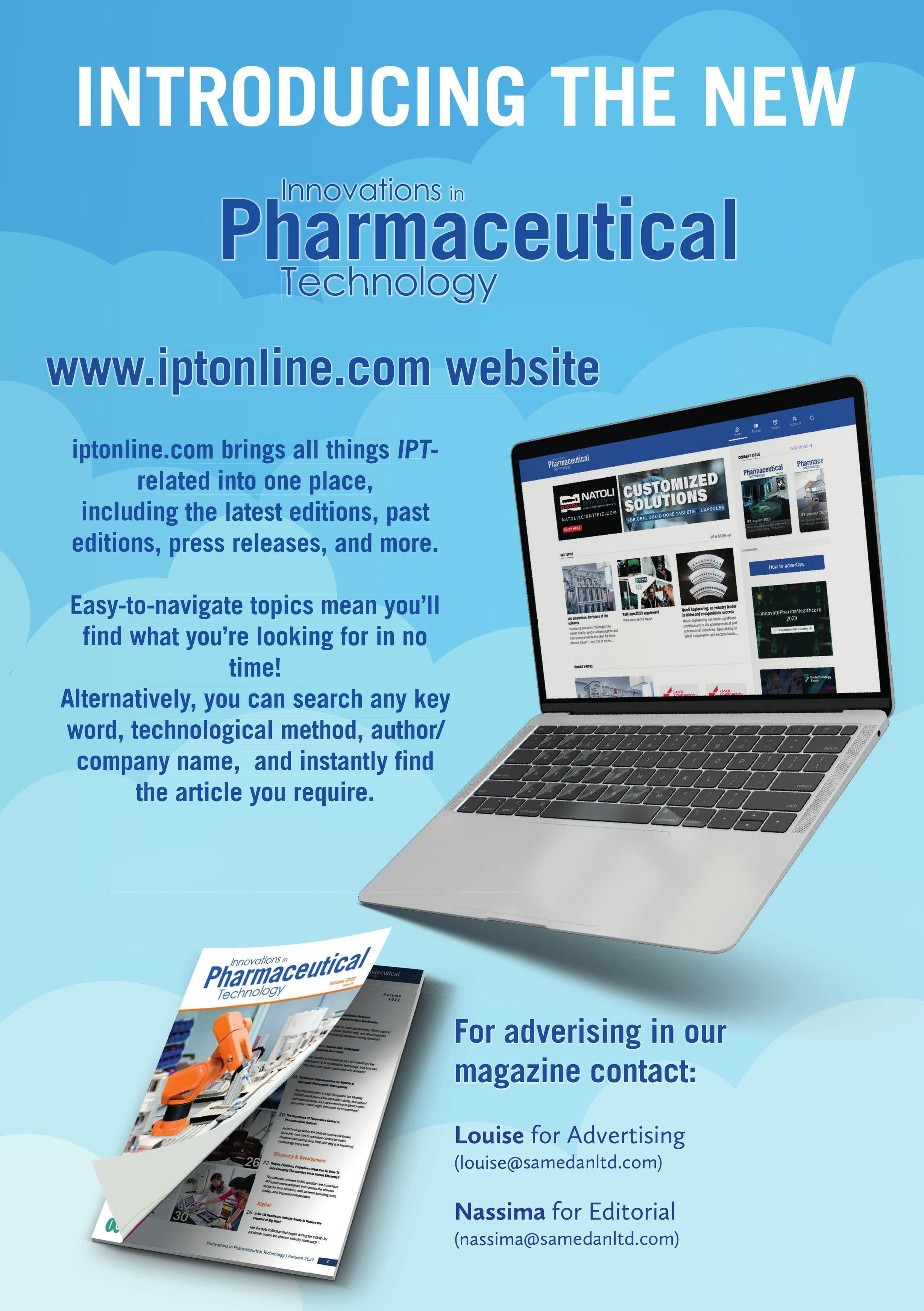 Innovations in Pharmaceutical Technology