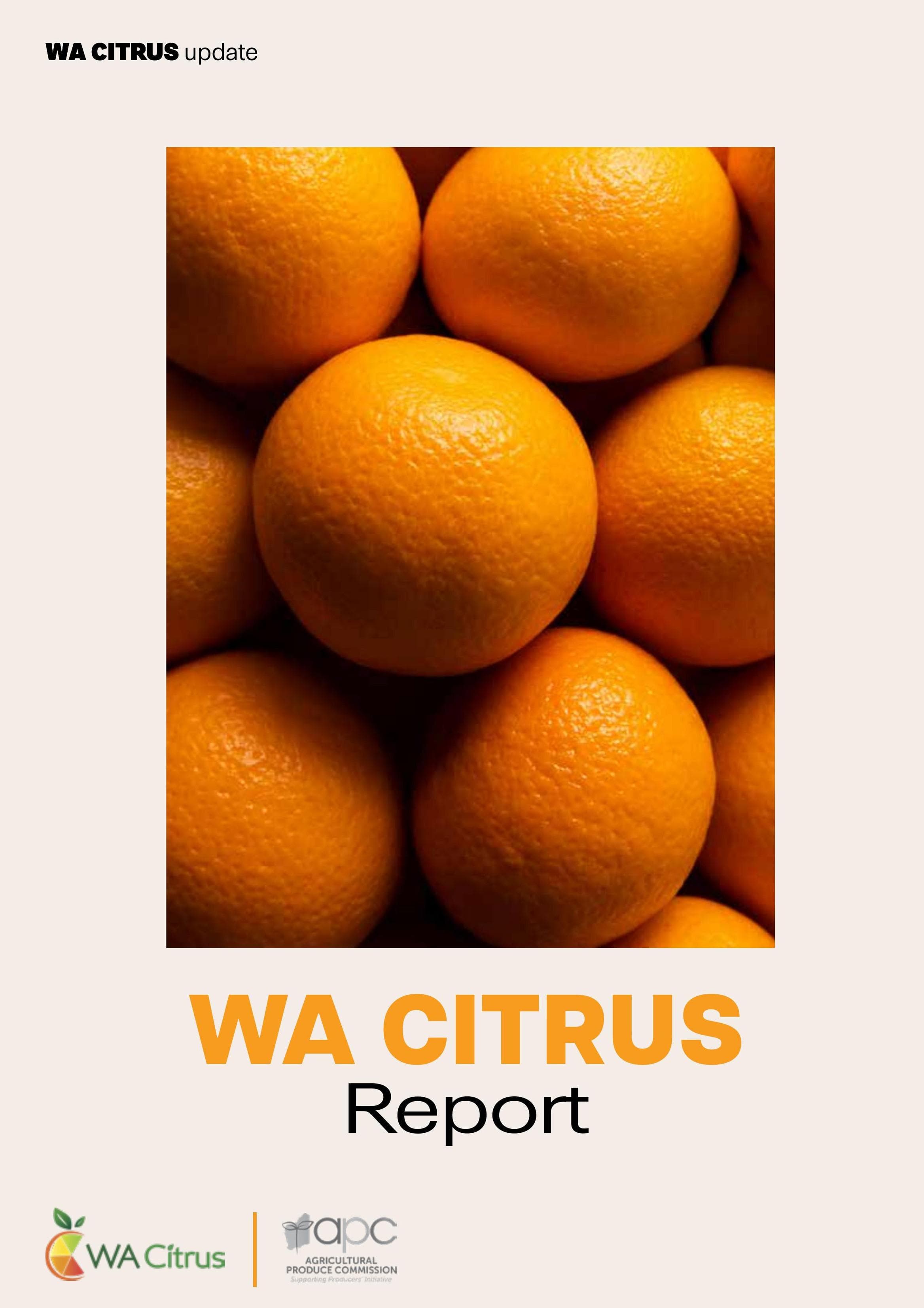 WA CITRUS Report
