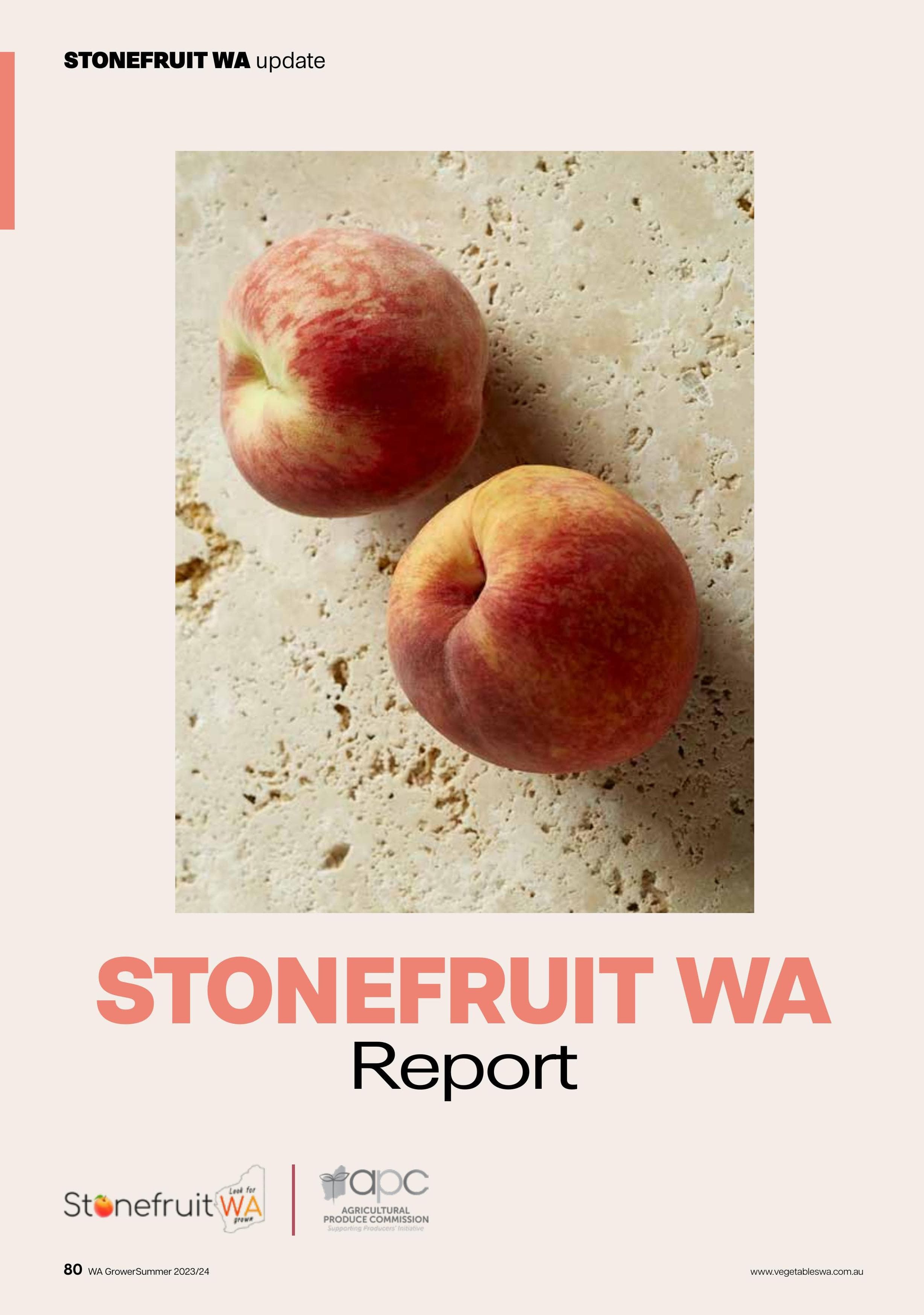 STONEFRUIT WA Report