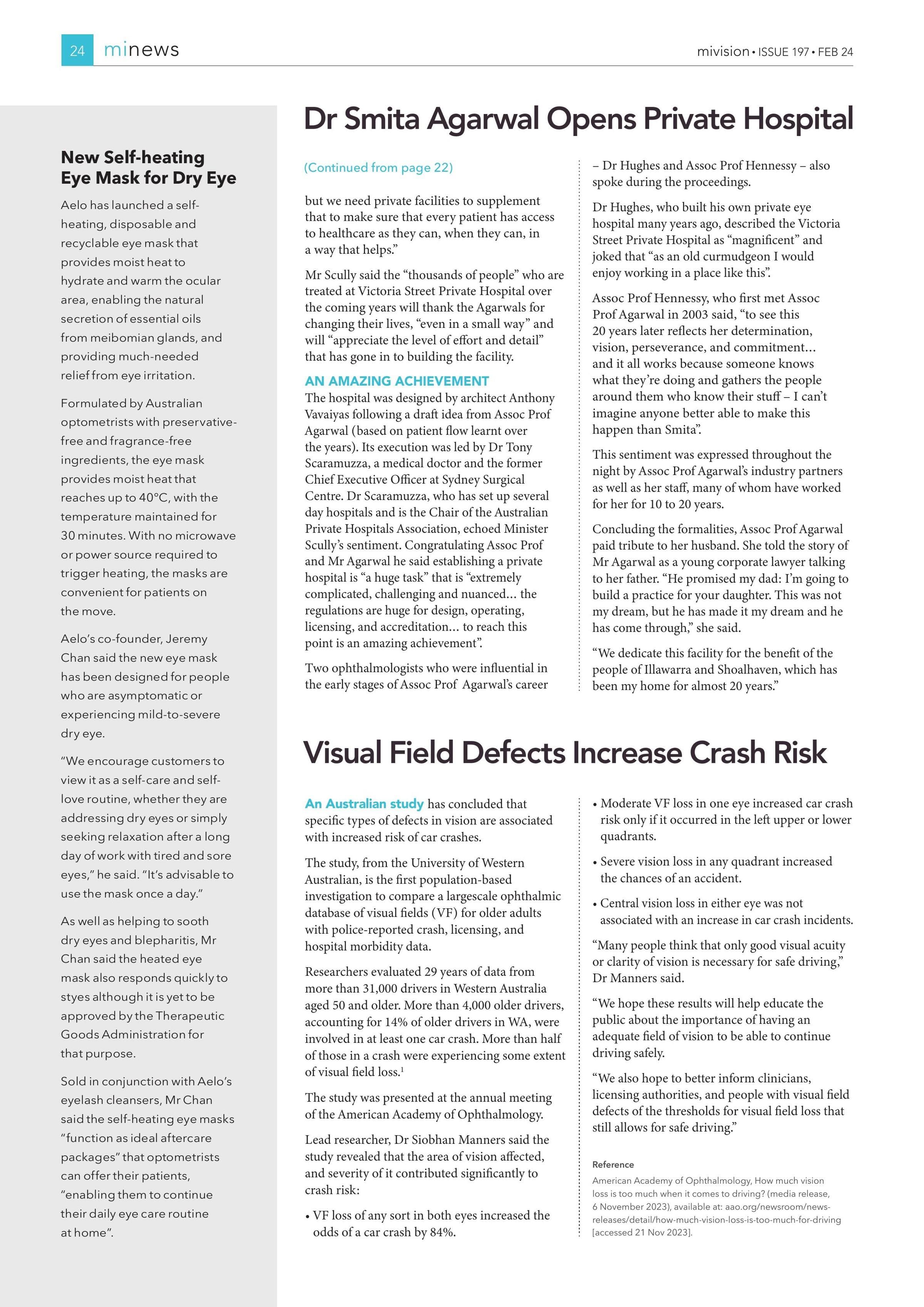 New Self-heating Eye Mask for Dry Eye