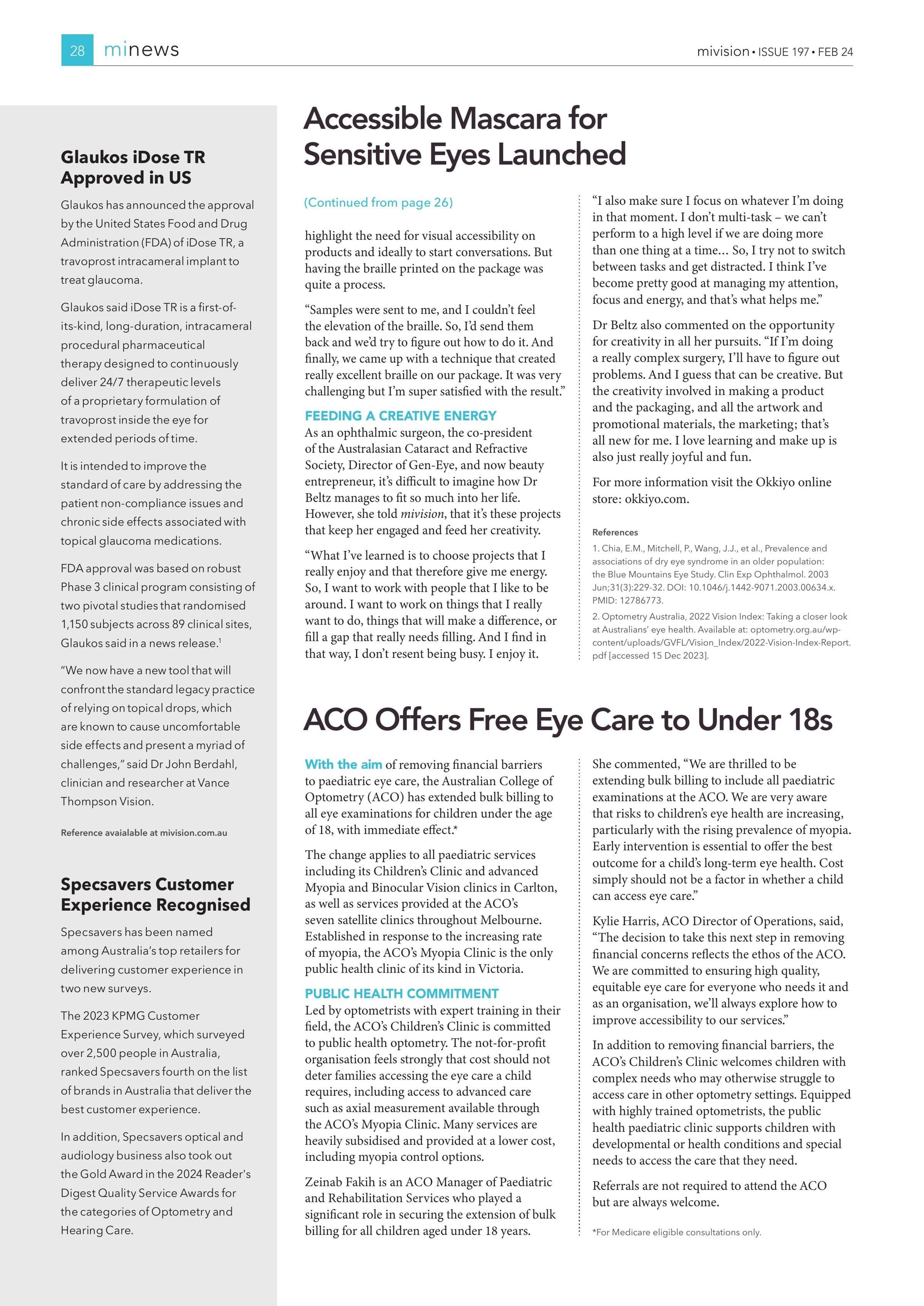 Glaukos iDose TR Approved in US