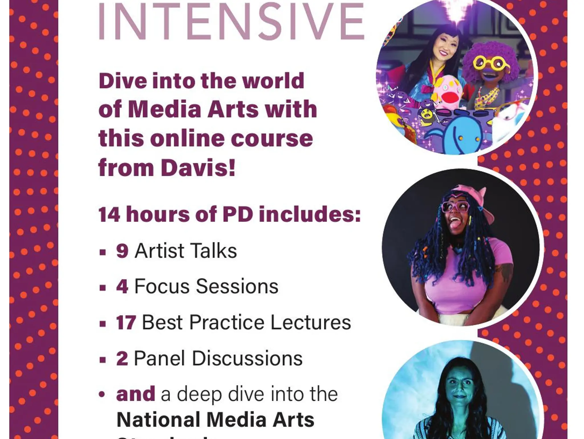 Media Arts Intensive from Davis