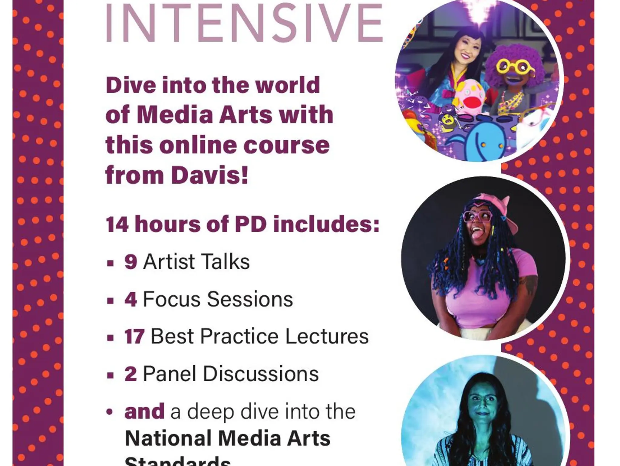 Media Arts Intensive from Davis