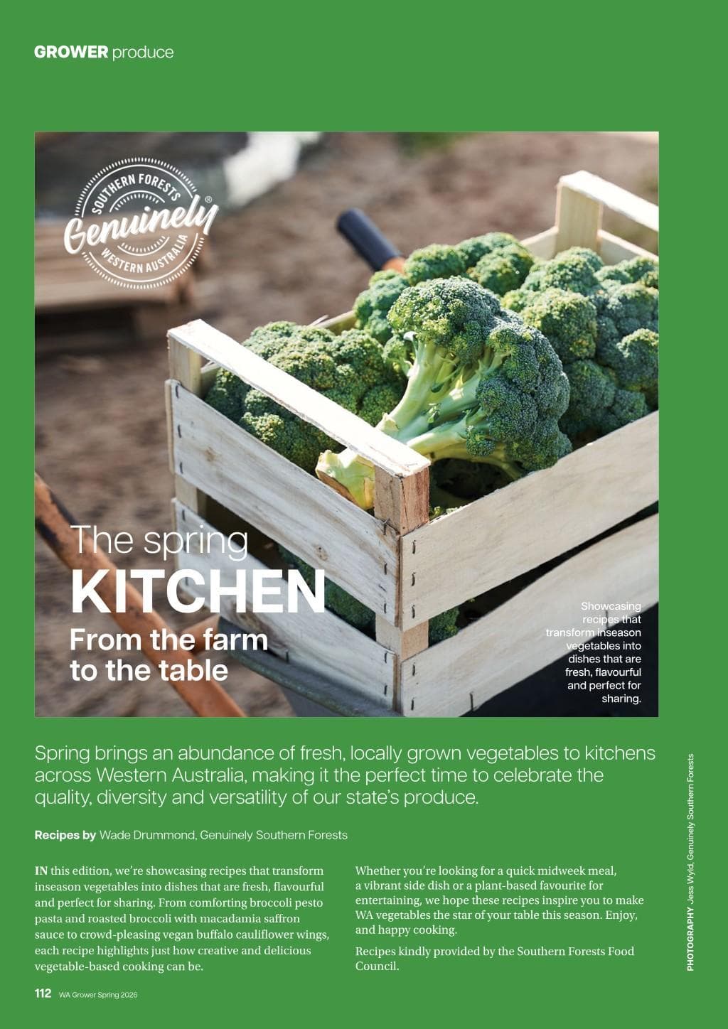 The spring kitchen