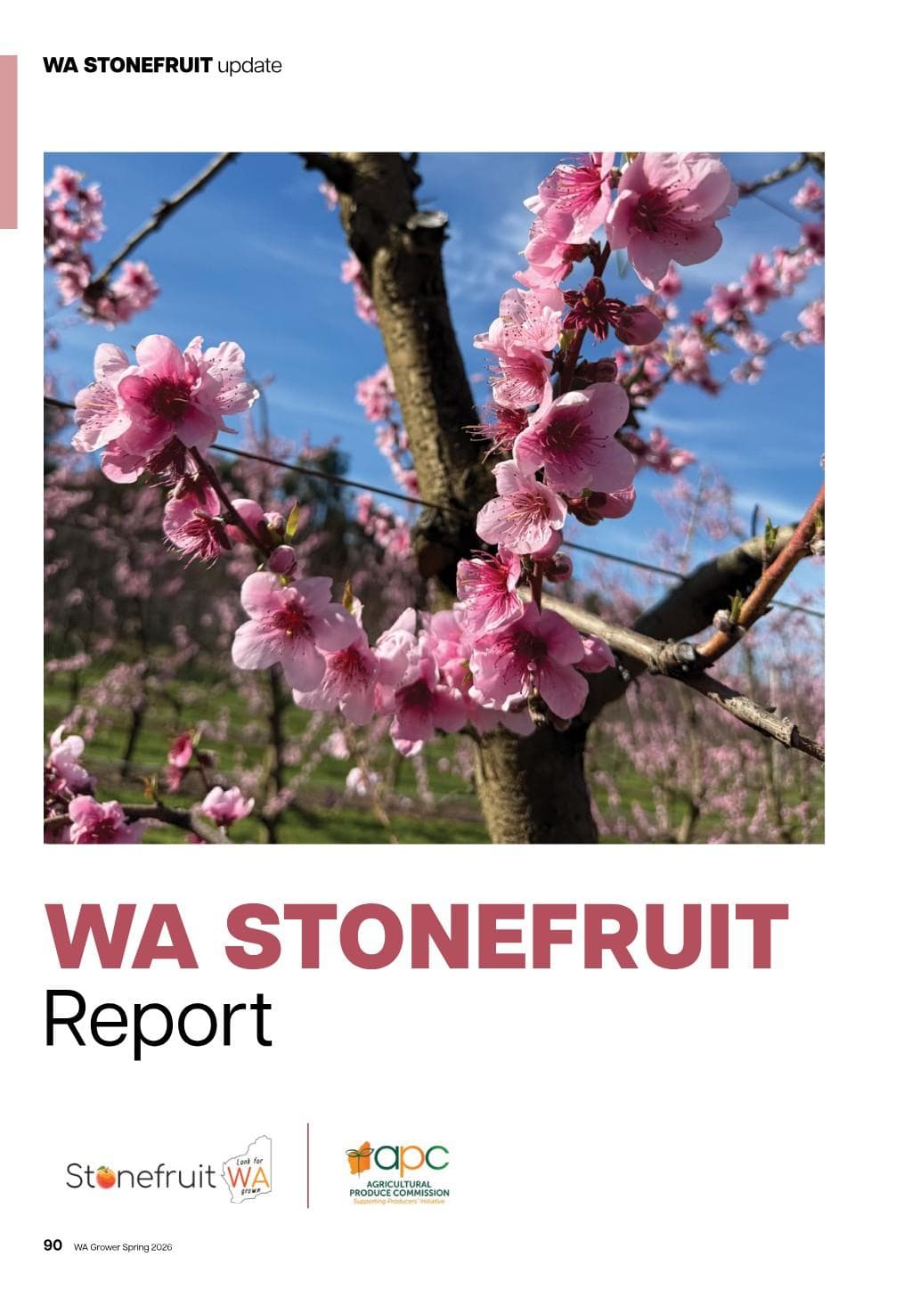 WA Stonefruit Report