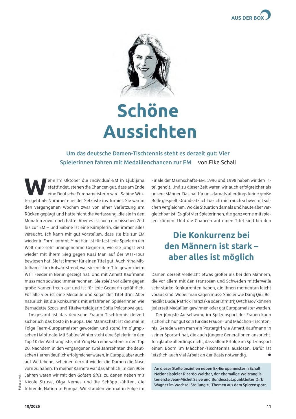 Schöne Aussichten