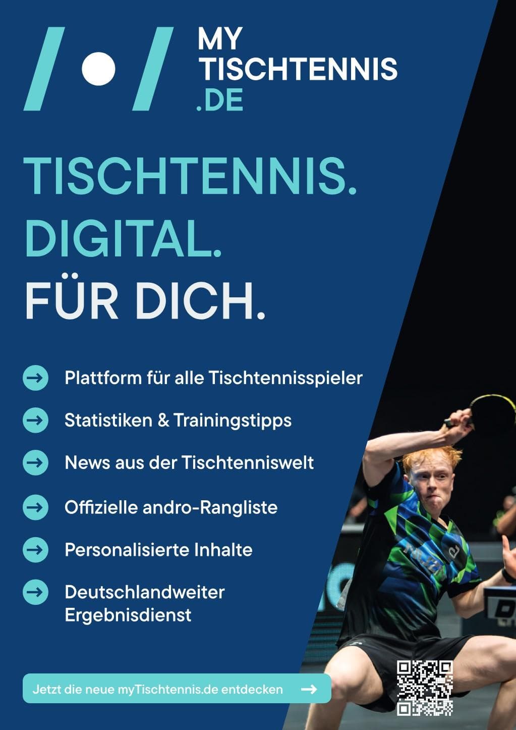 Anzeige: myTischtennis.de