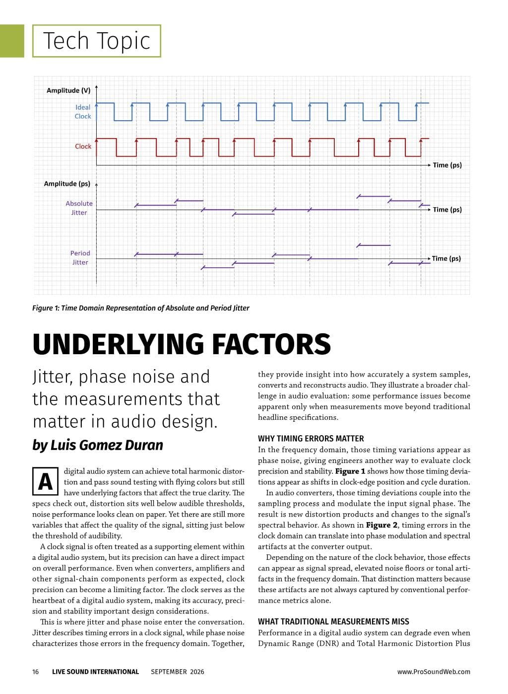 Tech Topic: Underlying Factors