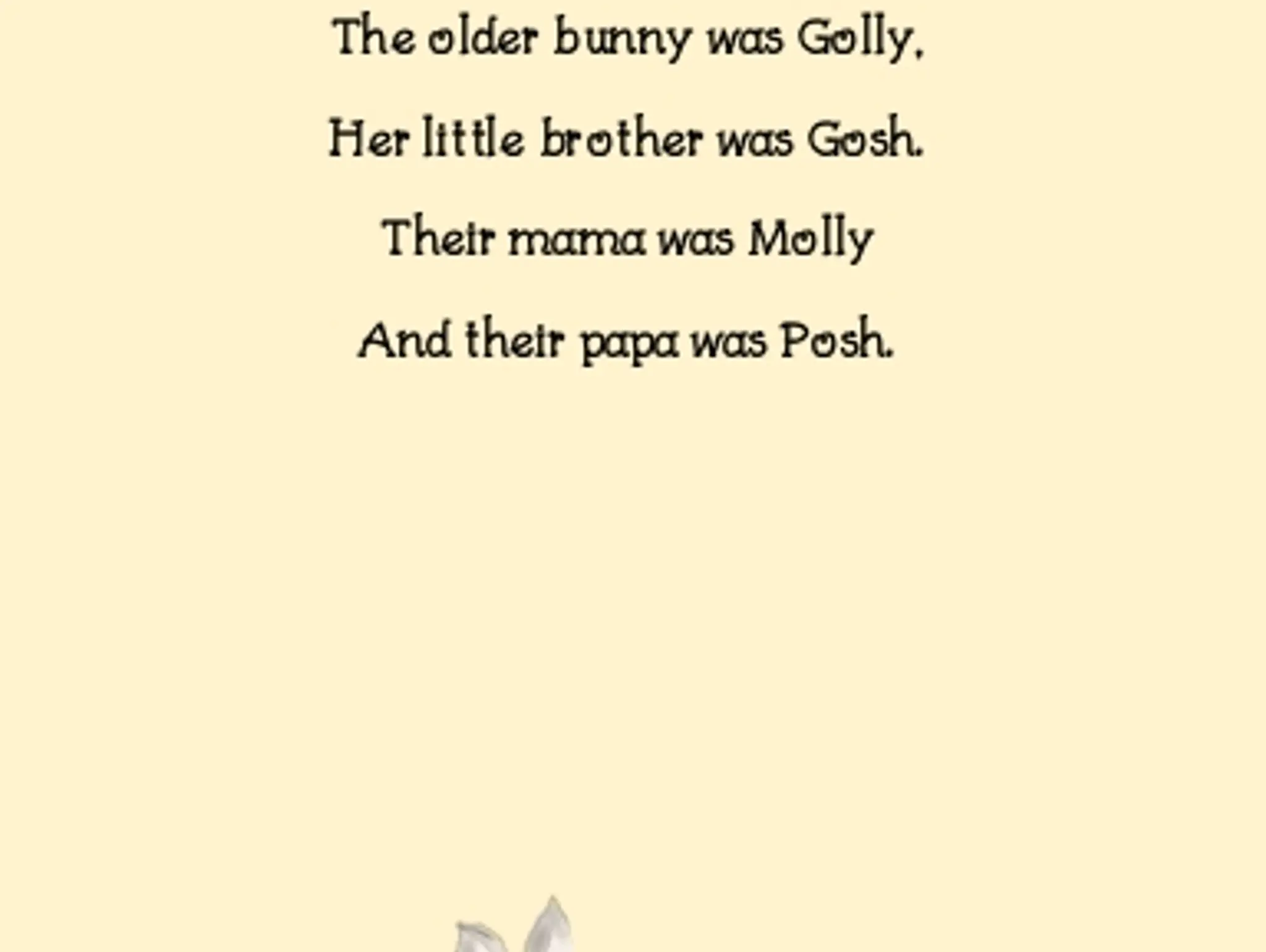 Bunny Story