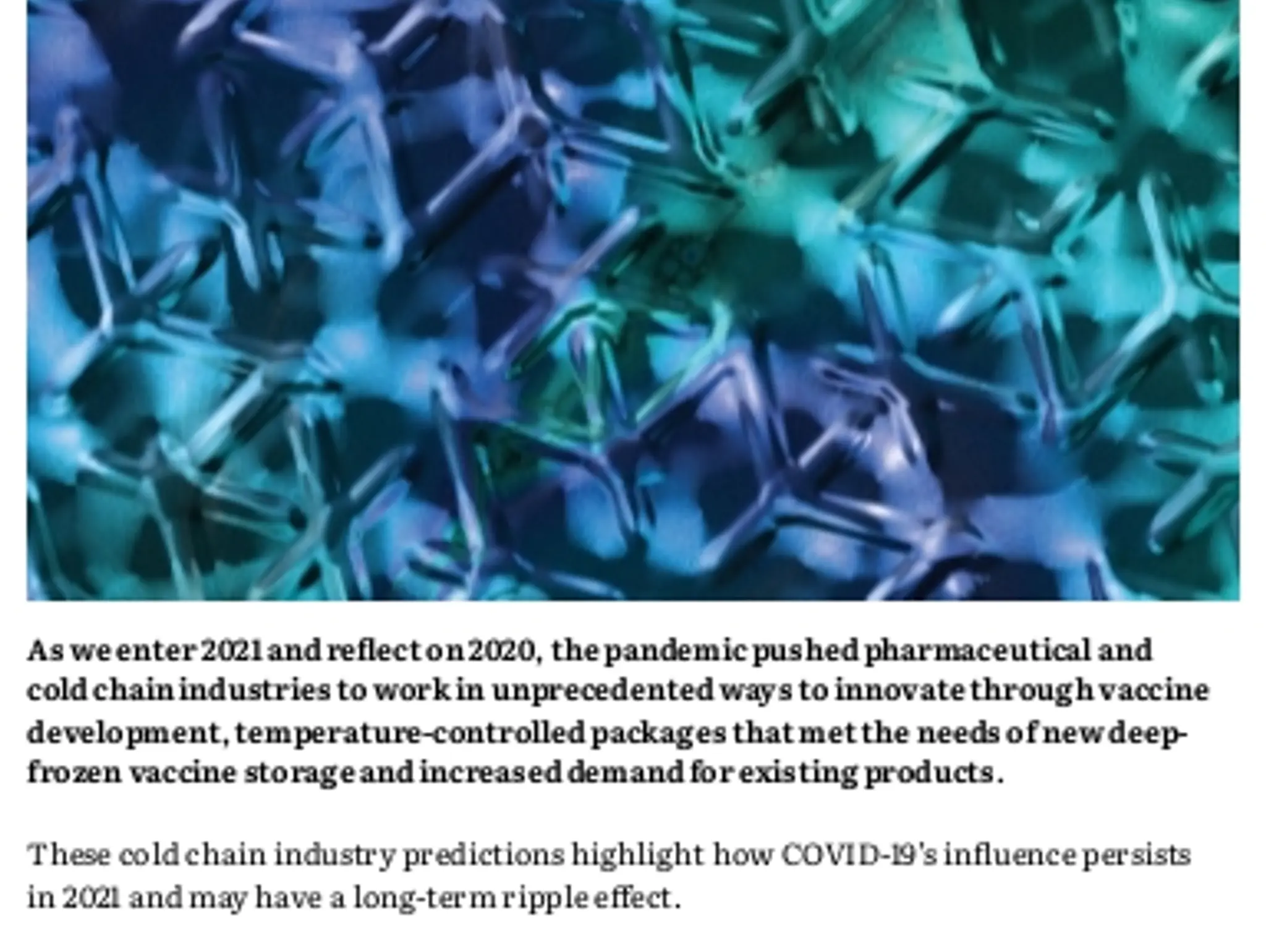 28 - Cold chain in 2021