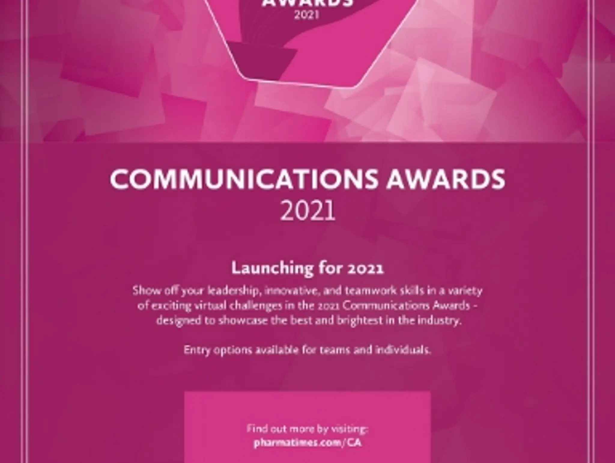 47 - PharmaTimes Communications Awards 2021