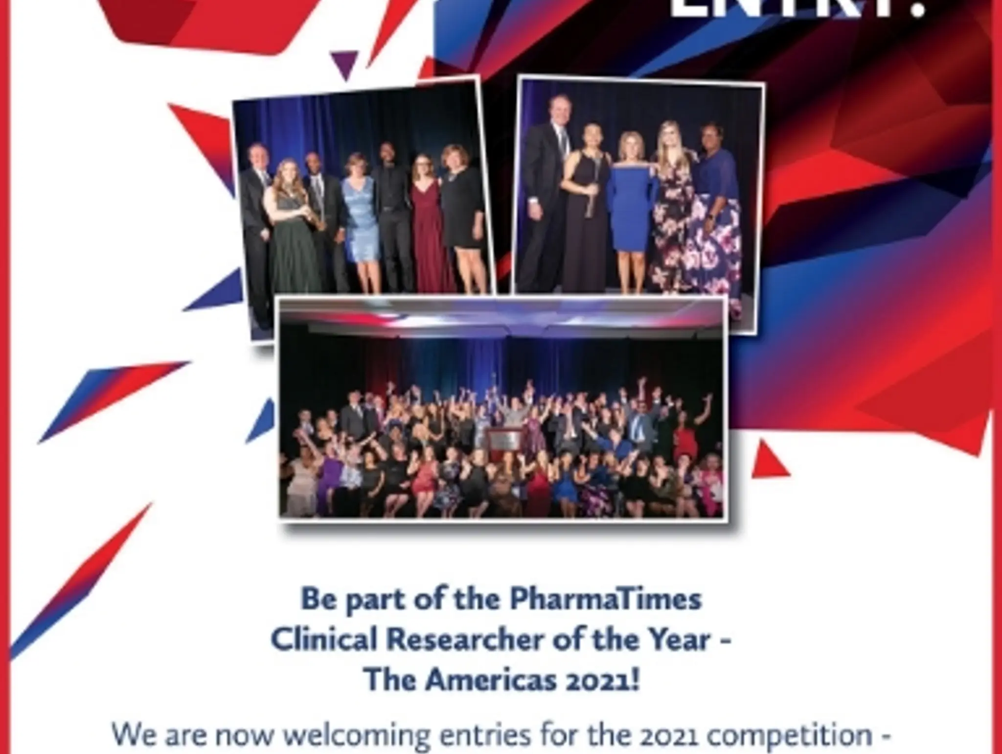 47 - PharmaTimes Clinical Researcher of the Year 2021 - The Americas