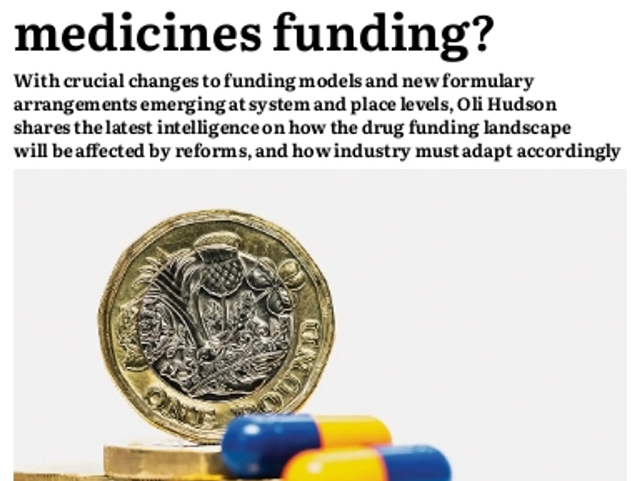 20-21 - Are you ready to dive into a new era for medicines funding?