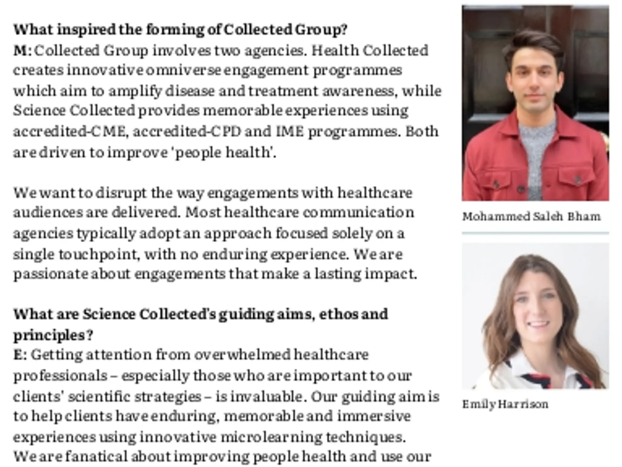 18 - HEALTHCARE INNOVATORS: Collected Works