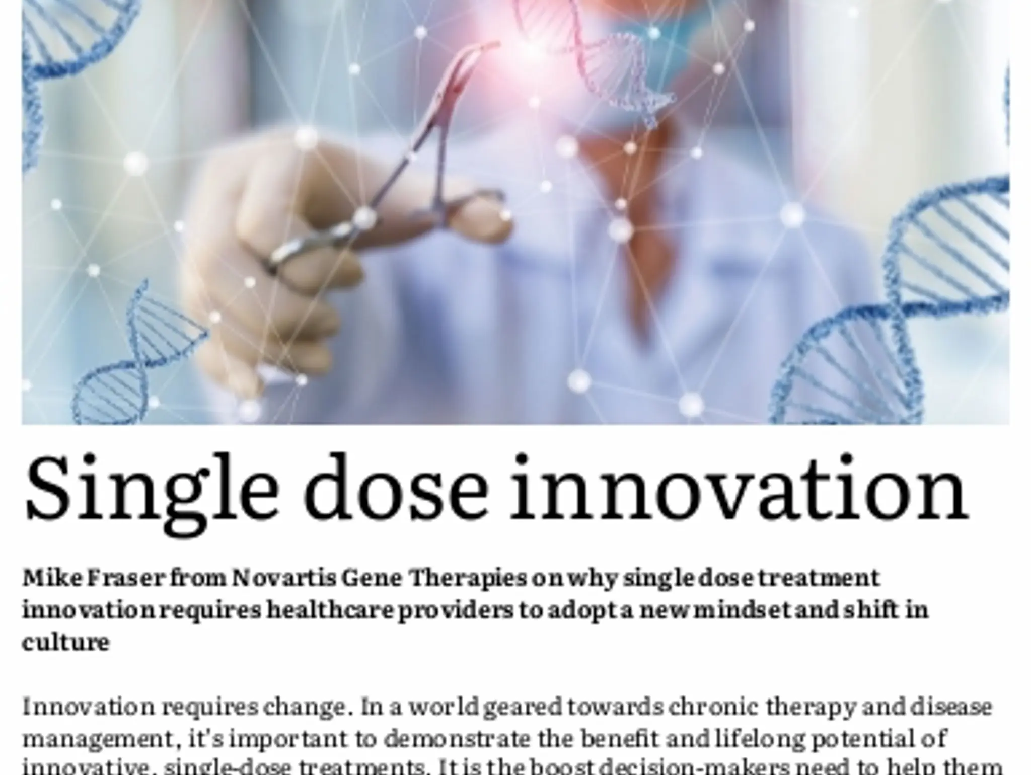 24-25 - TREATMENTS: Single dose innovation