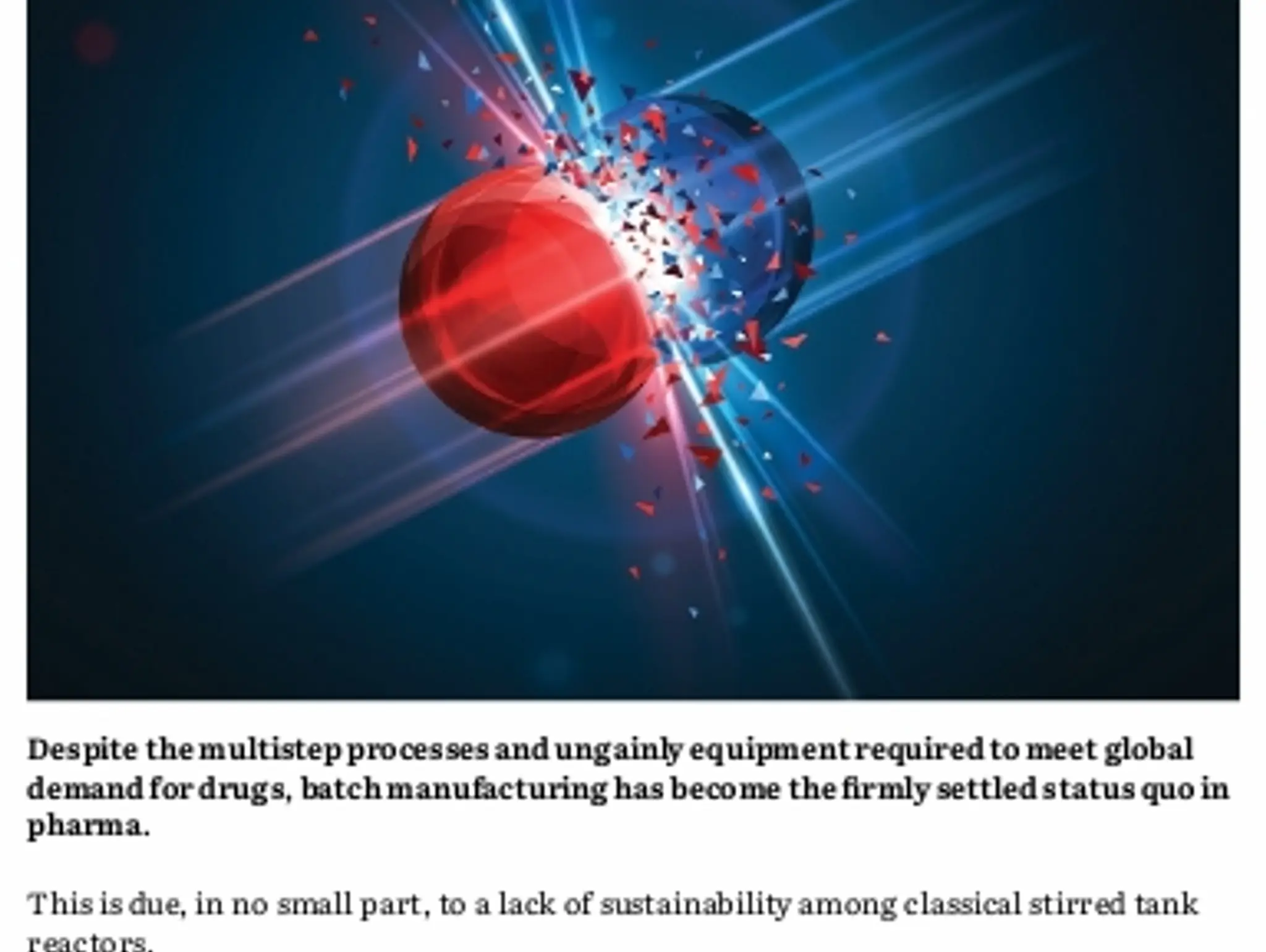 37 - SUSTAINABILITY: Chemical reaction