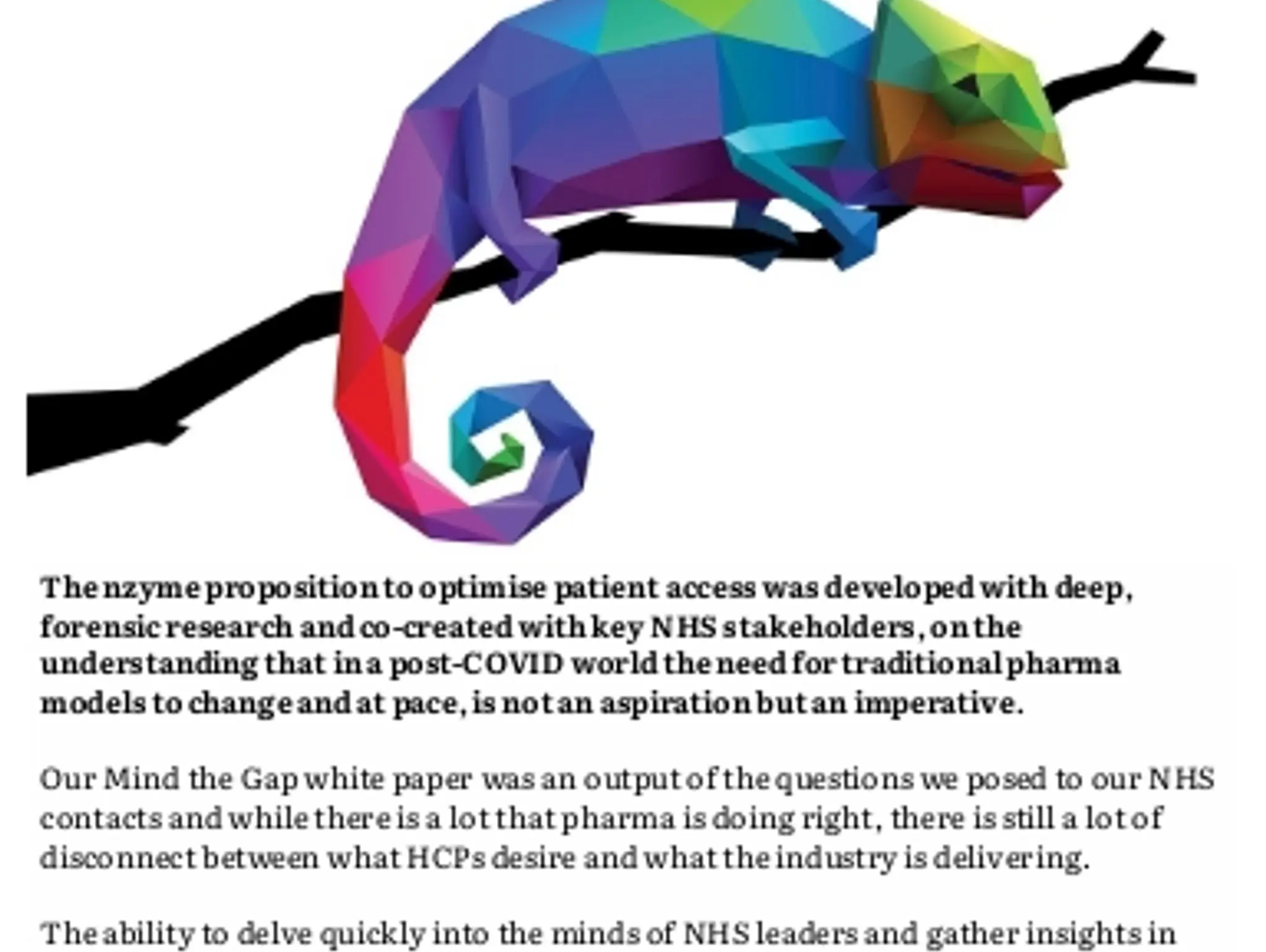 20 - Thought Leadership: Pharma chameleon