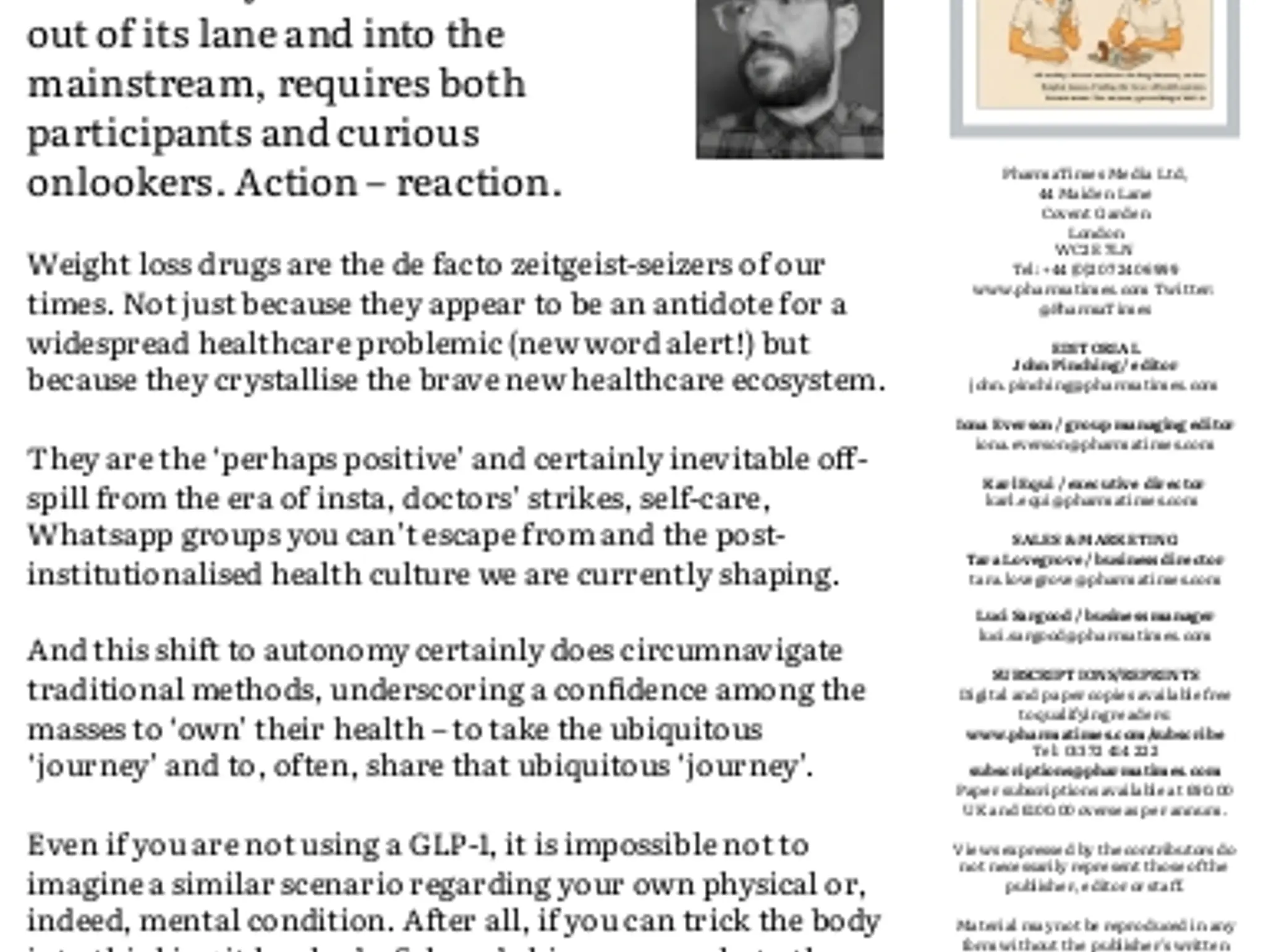 3 From the editor