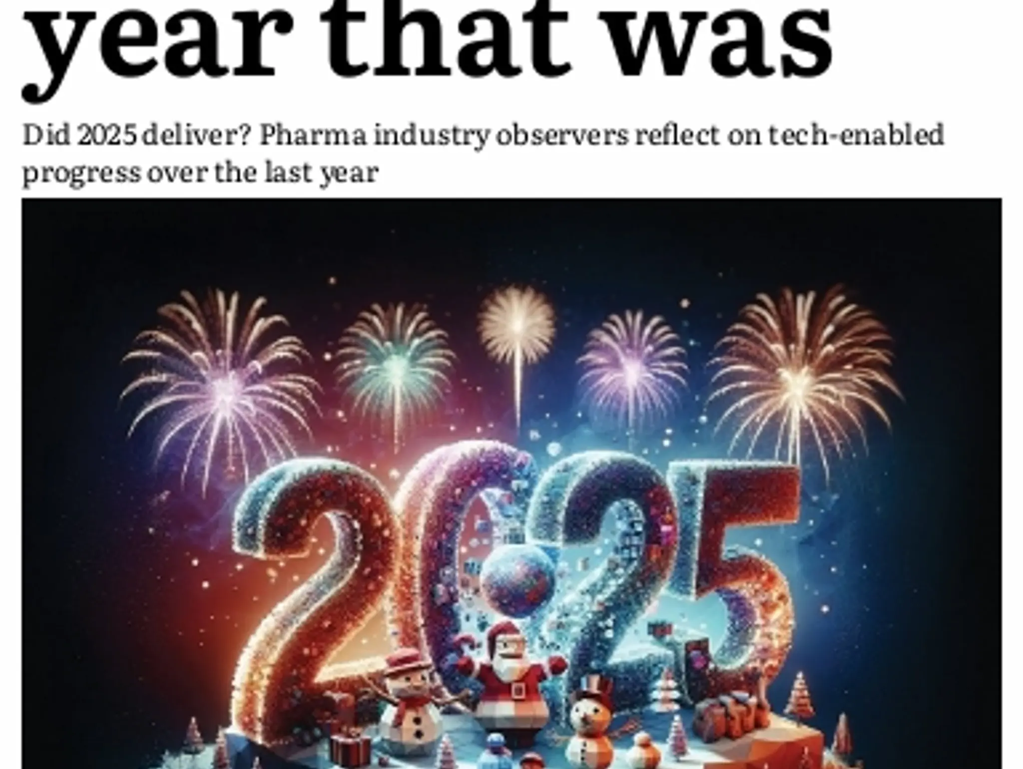 22-24 2025 - That was the year that was