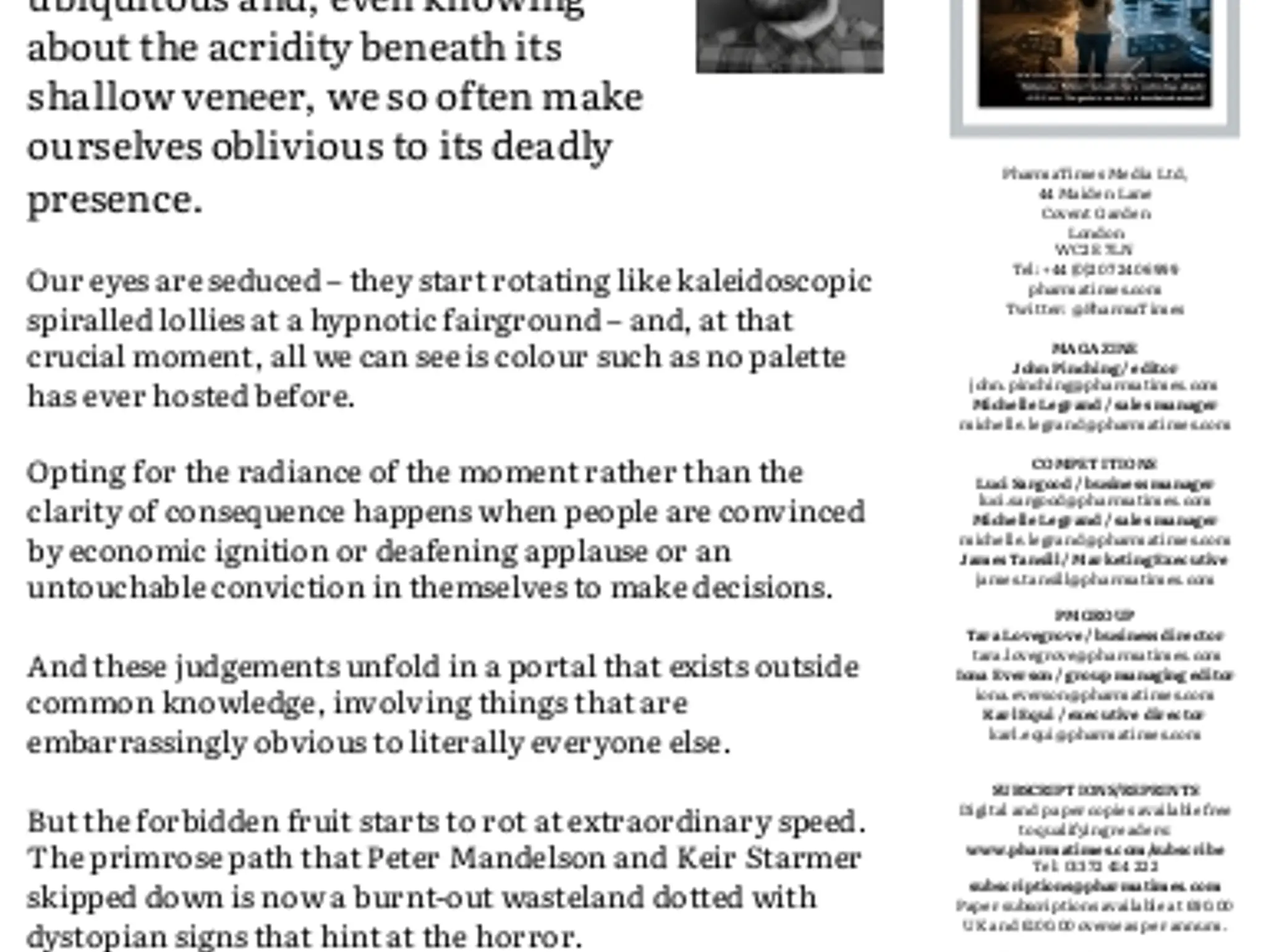 3 From the editor