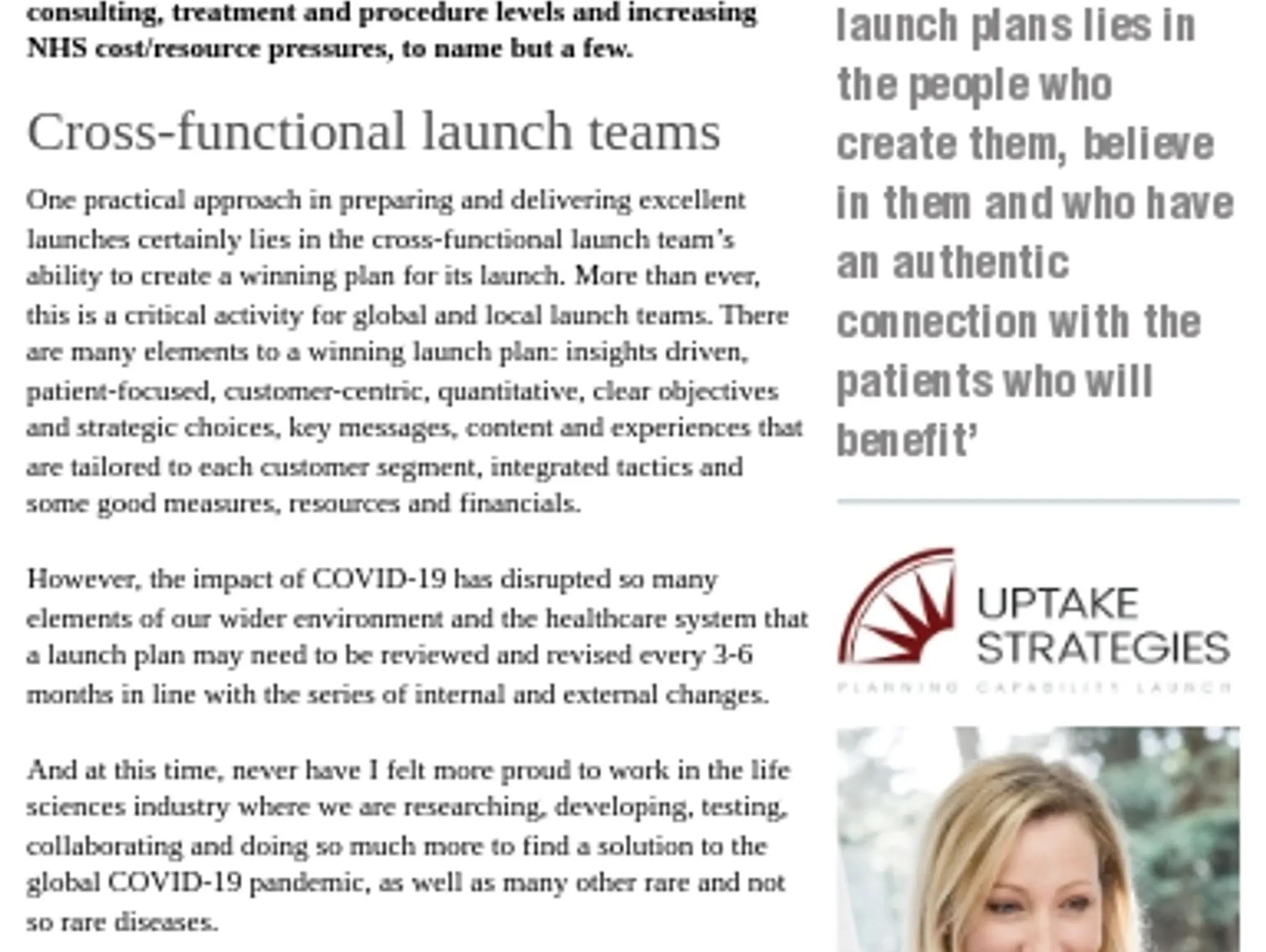 33 - Uptake Strategies