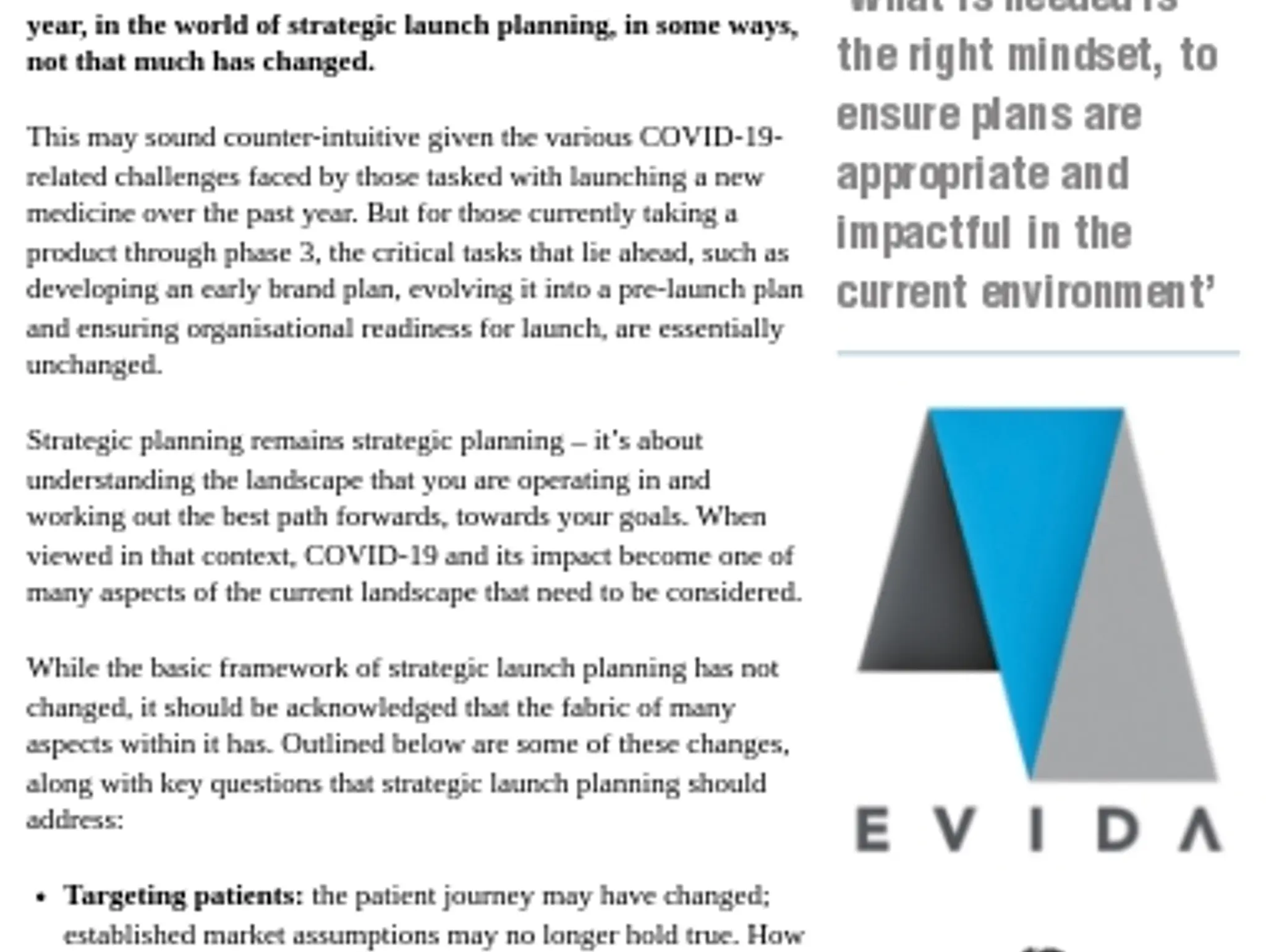 37 - Evida, an AMICULUM agency