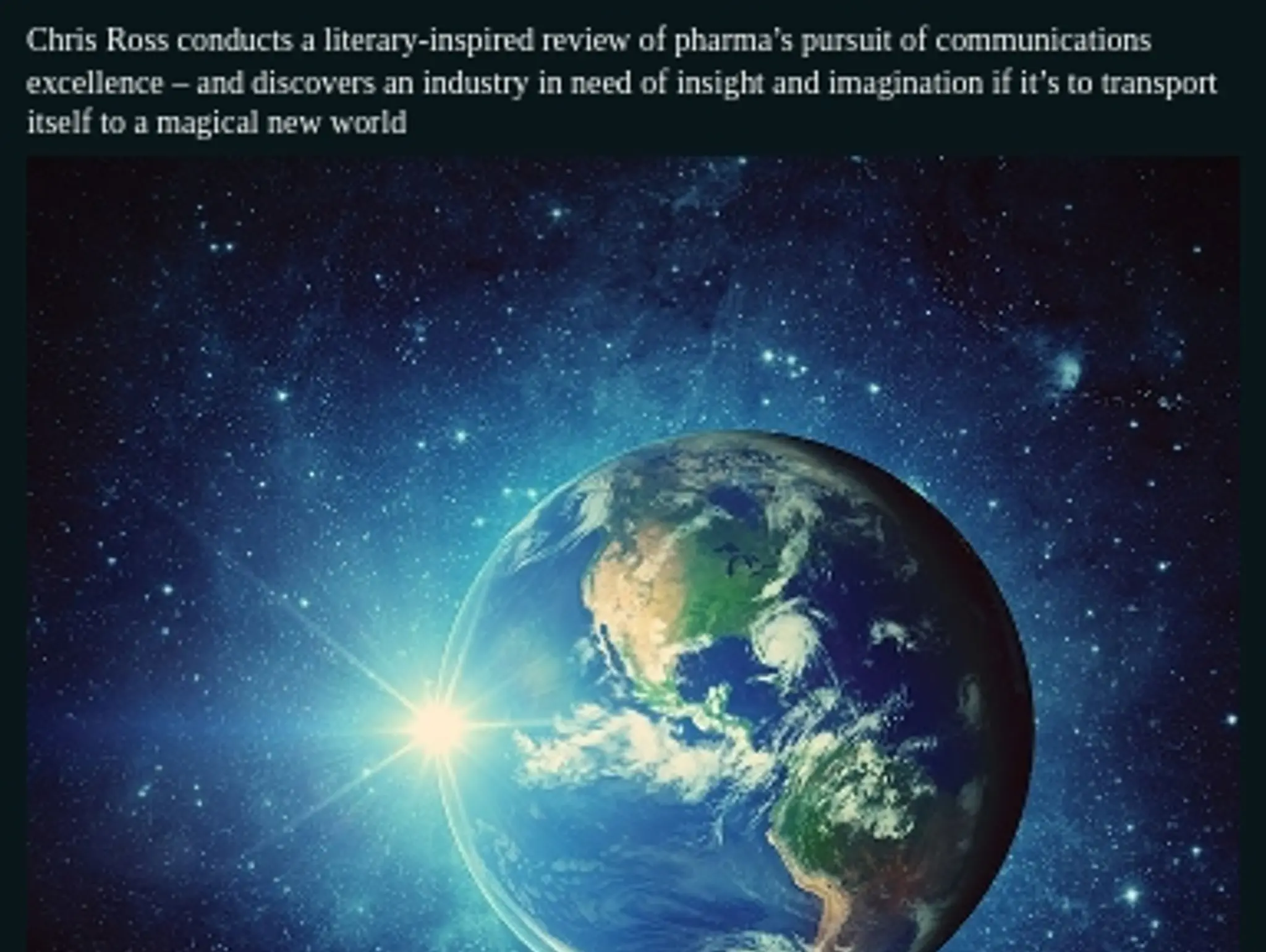 28-30 - The Chronicles of Pharma:  a creative review of pharma’s journey to omnichannel