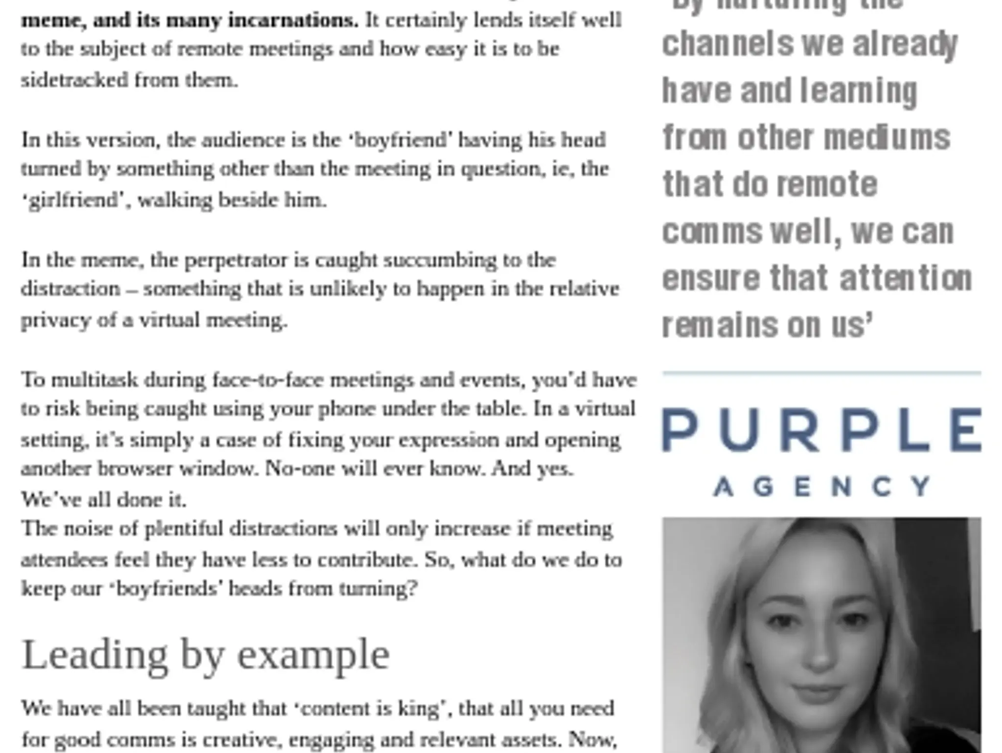 33 - Purple Agency