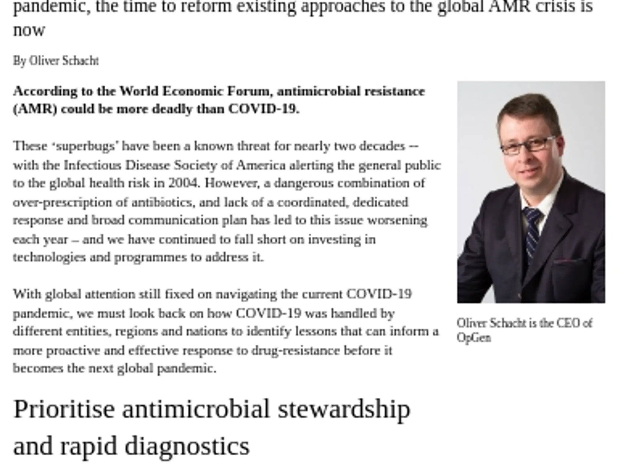 20-21 - AMR: The silent pandemic