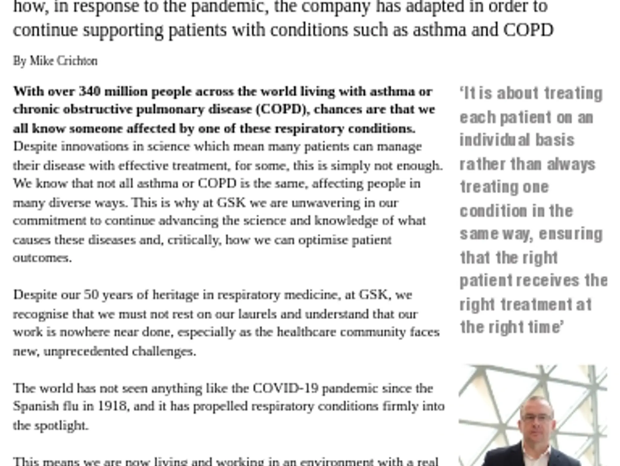 20-21 - Following the science in respiratory medicine